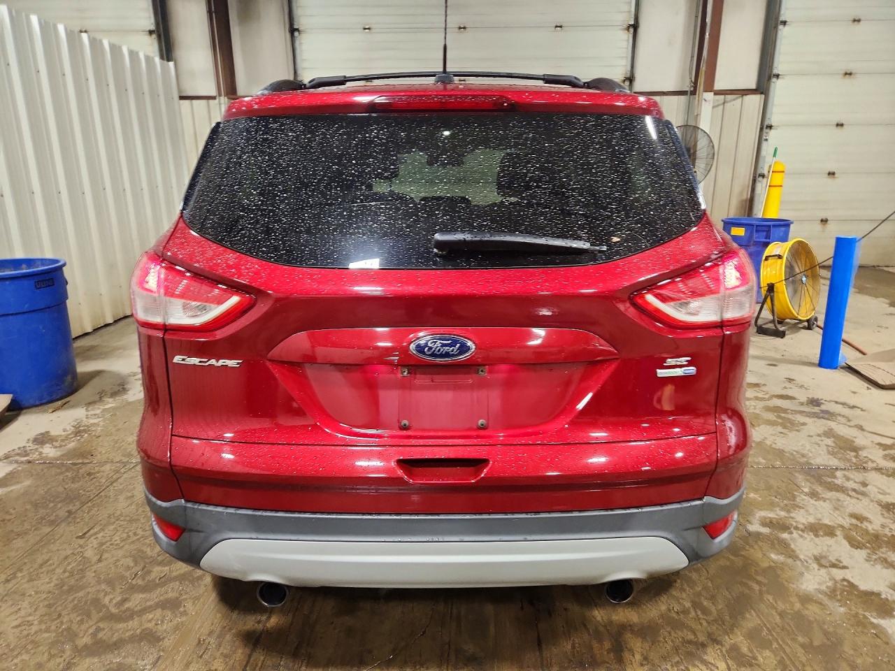 2013 Ford Escape Se Red vin: 1FMCU9G91DUB43074