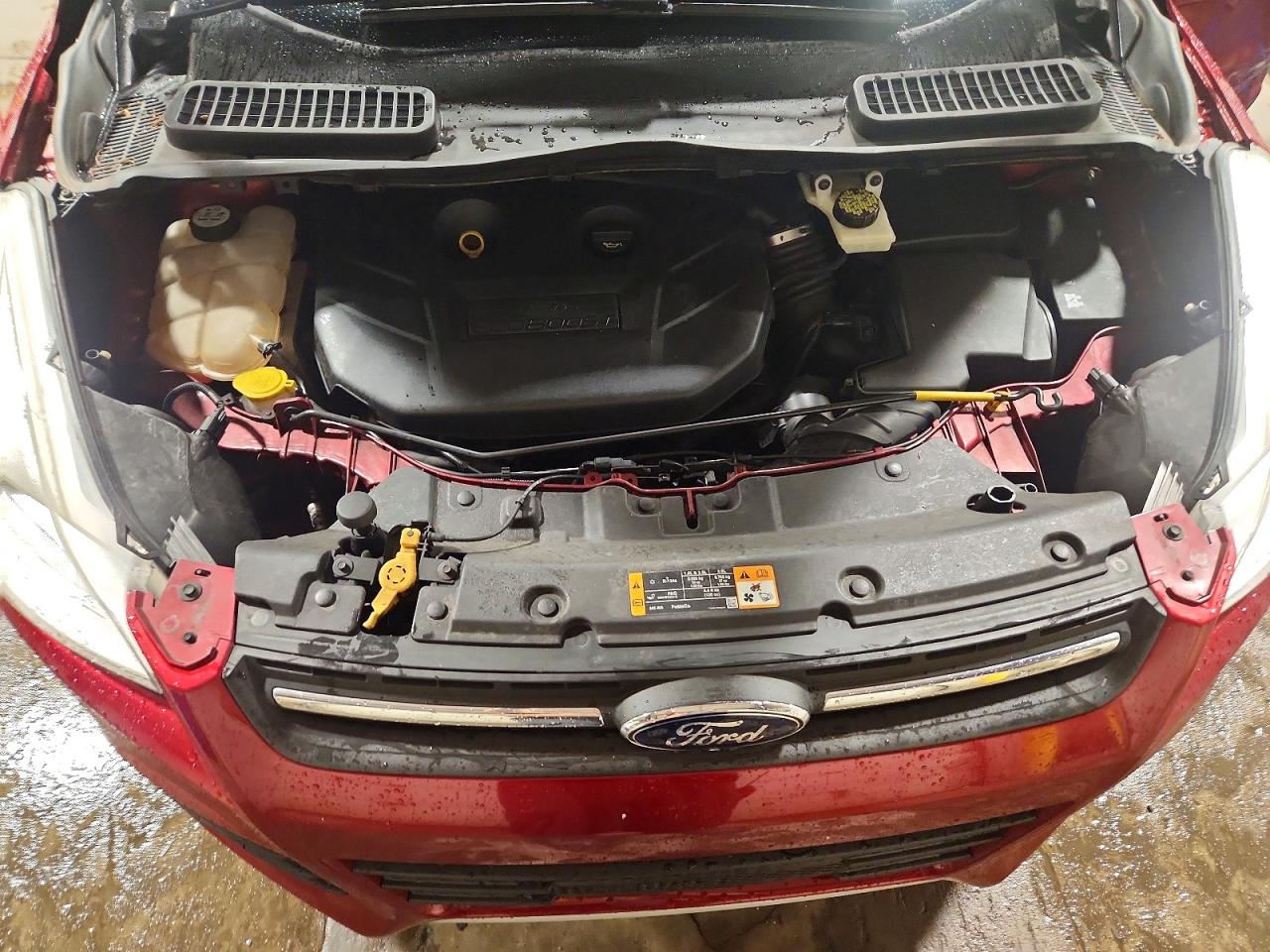 2013 Ford Escape Se Red vin: 1FMCU9G91DUB43074