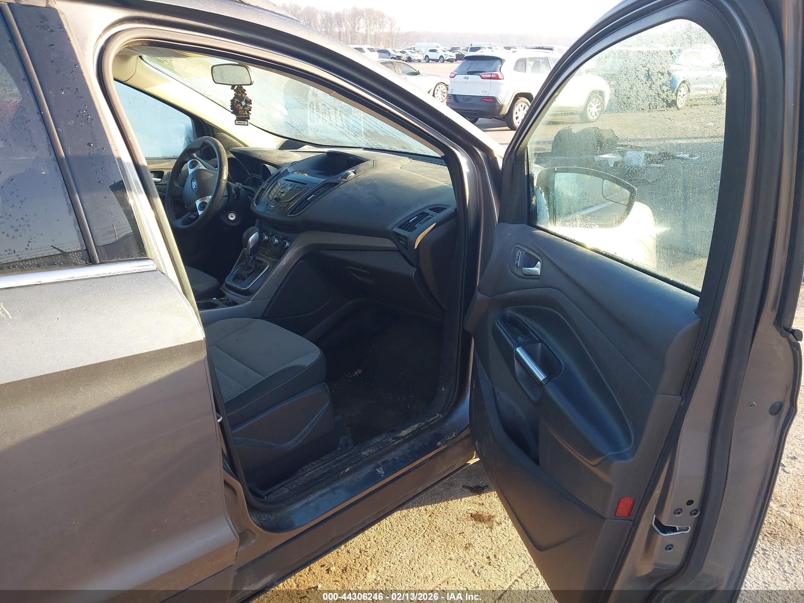 2013 Ford Escape Se Gray vin: 1FMCU9G91DUD88652