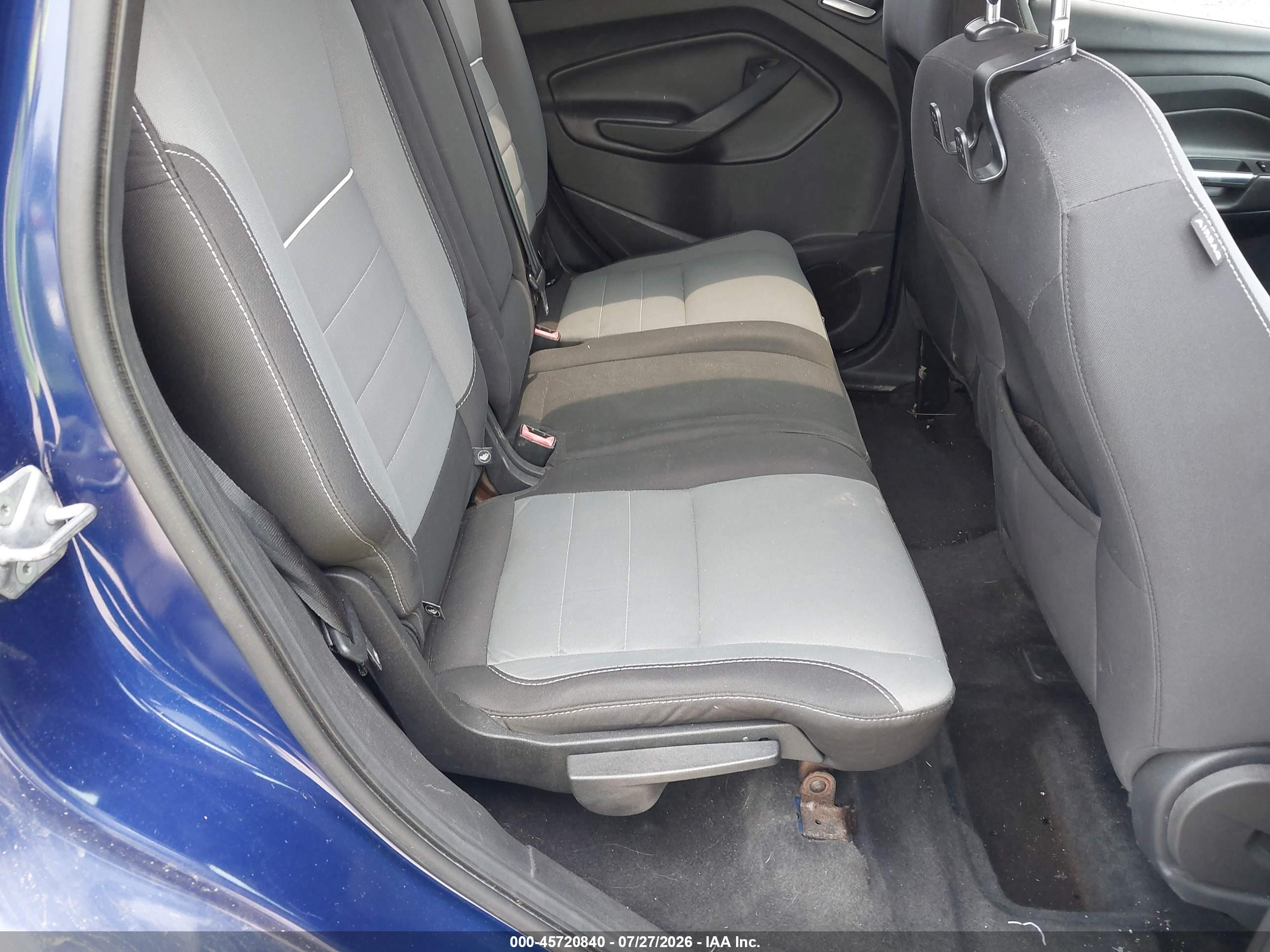 2014 Ford Escape Se Blue vin: 1FMCU9G91EUA06055