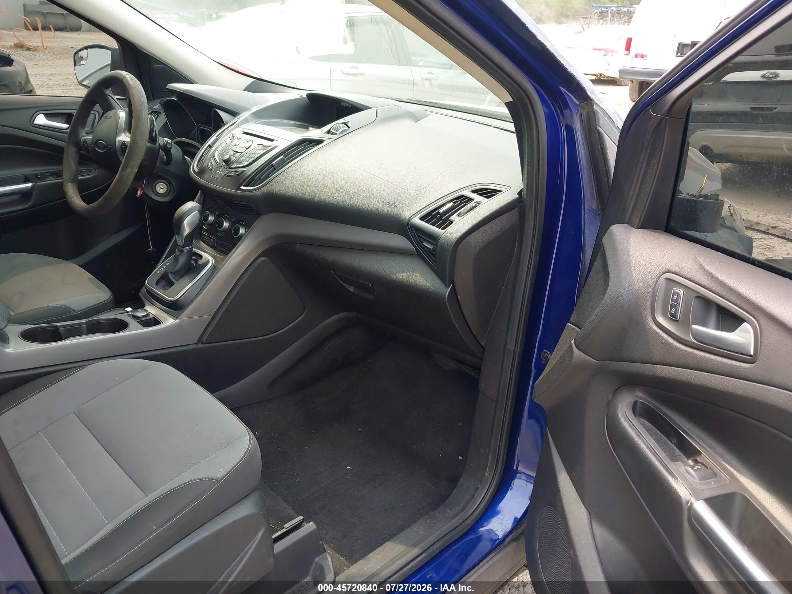 2014 Ford Escape Se Blue vin: 1FMCU9G91EUA06055