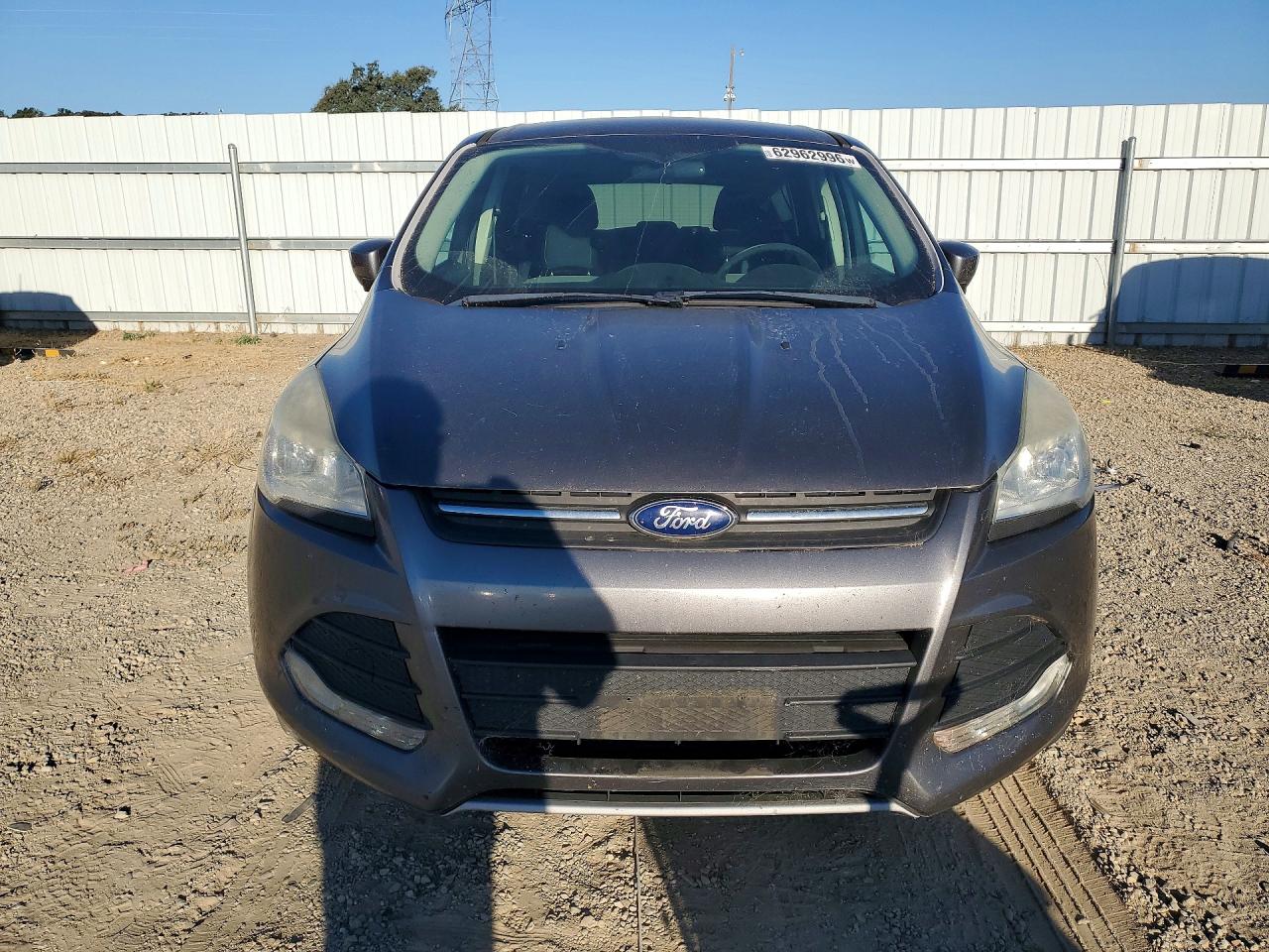 2014 Ford Escape Se Gray vin: 1FMCU9G91EUA07383