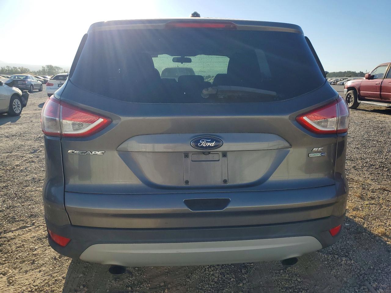 2014 Ford Escape Se Gray vin: 1FMCU9G91EUA07383