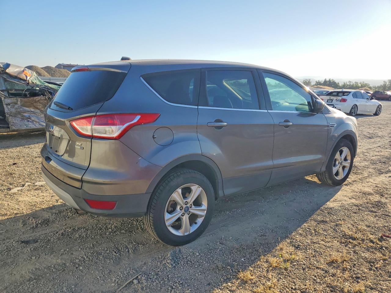 2014 Ford Escape Se Gray vin: 1FMCU9G91EUA07383