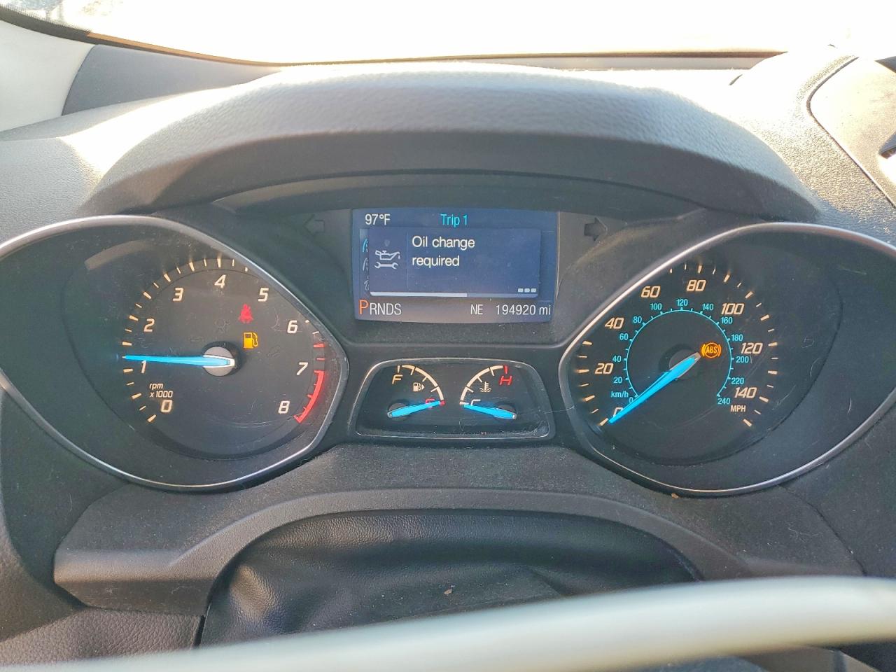 2014 Ford Escape Se Gray vin: 1FMCU9G91EUA07383