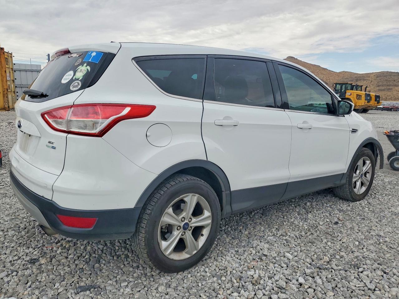 2014 Ford Escape Se White vin: 1FMCU9G91EUA16116