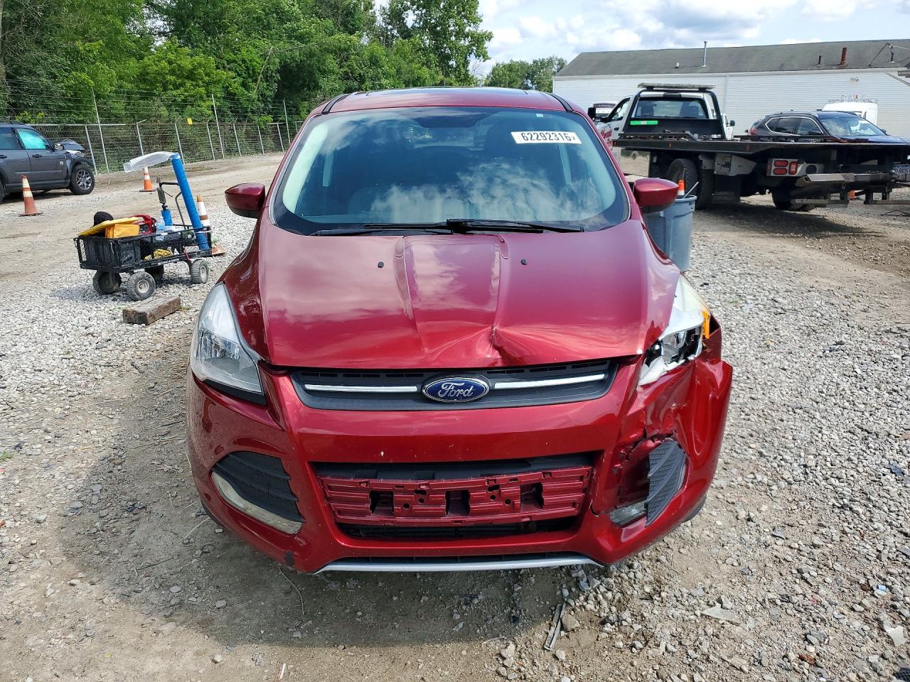 2014 Ford Escape Se Красный vin: 1FMCU9G91EUA46748