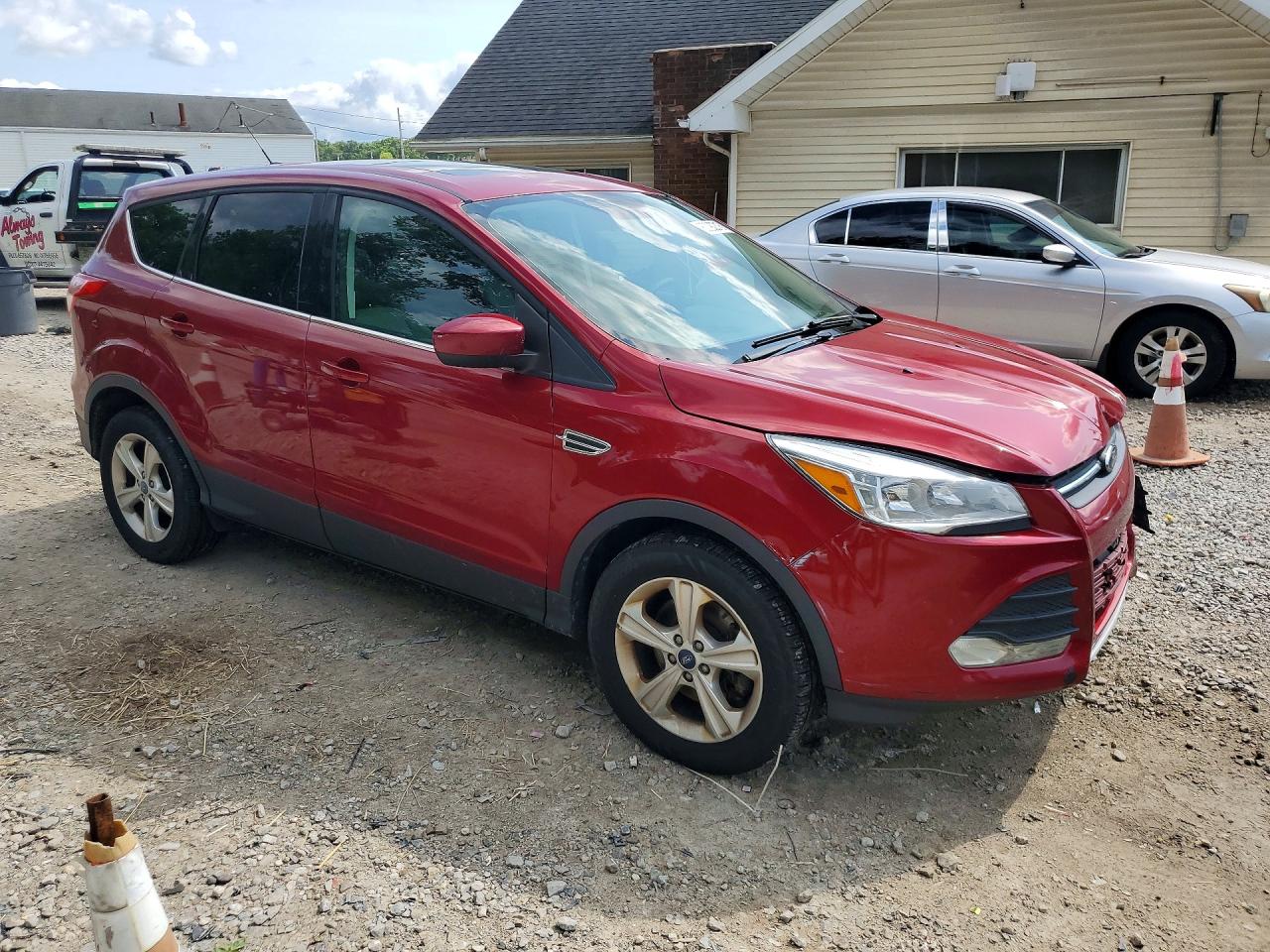 2014 Ford Escape Se Красный vin: 1FMCU9G91EUA46748
