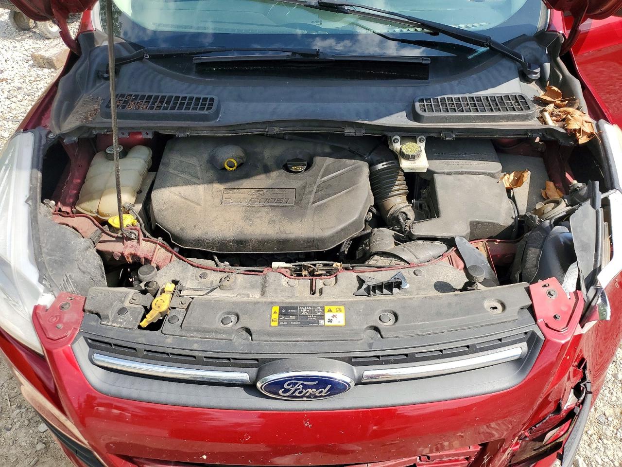 2014 Ford Escape Se Красный vin: 1FMCU9G91EUA46748