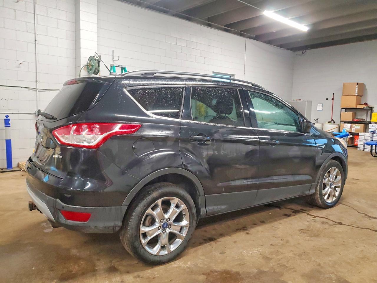 2014 Ford Escape Se Black vin: 1FMCU9G91EUA77434