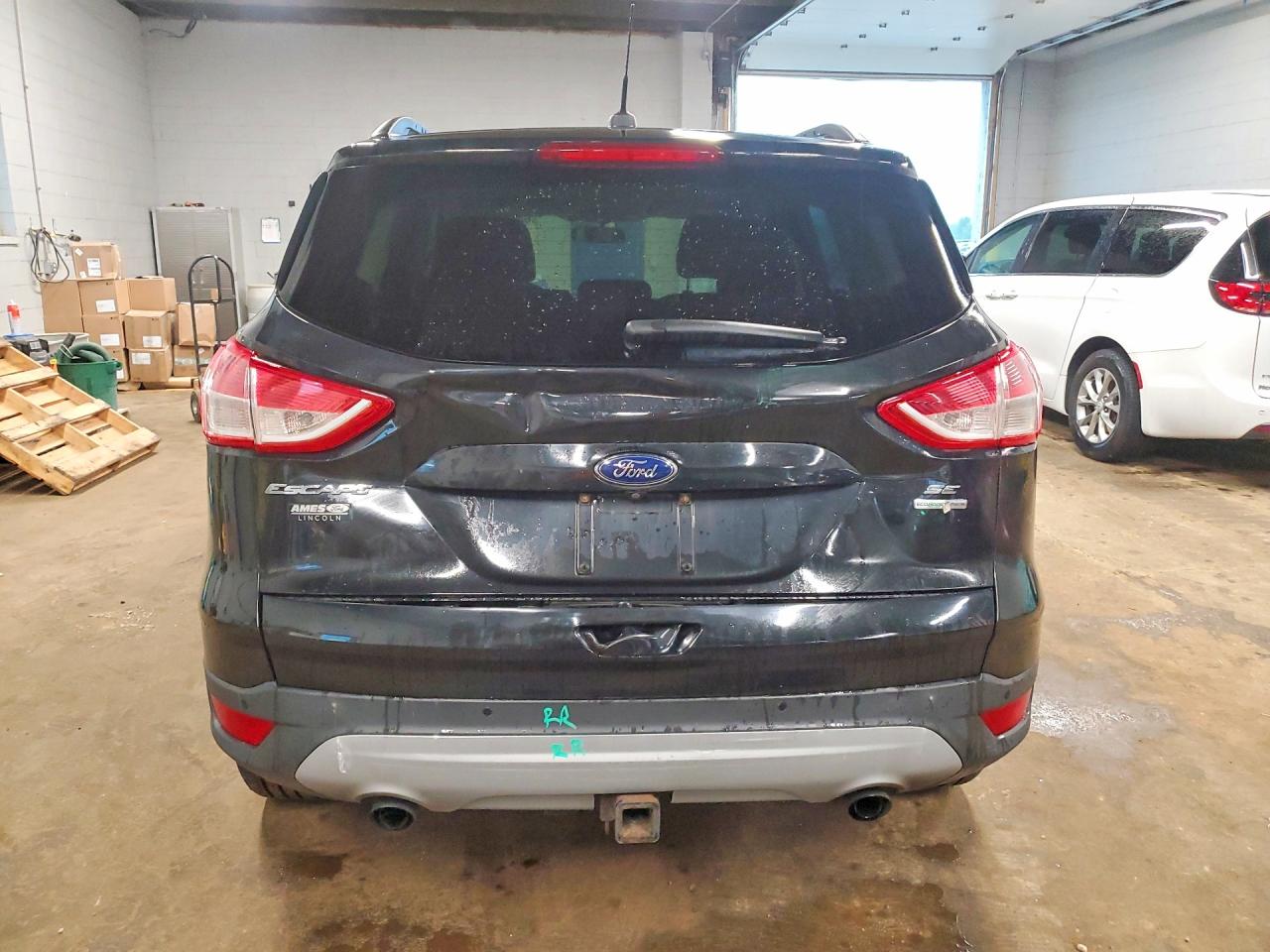2014 Ford Escape Se Black vin: 1FMCU9G91EUA77434