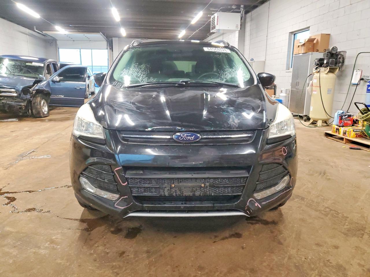 2014 Ford Escape Se Black vin: 1FMCU9G91EUA77434