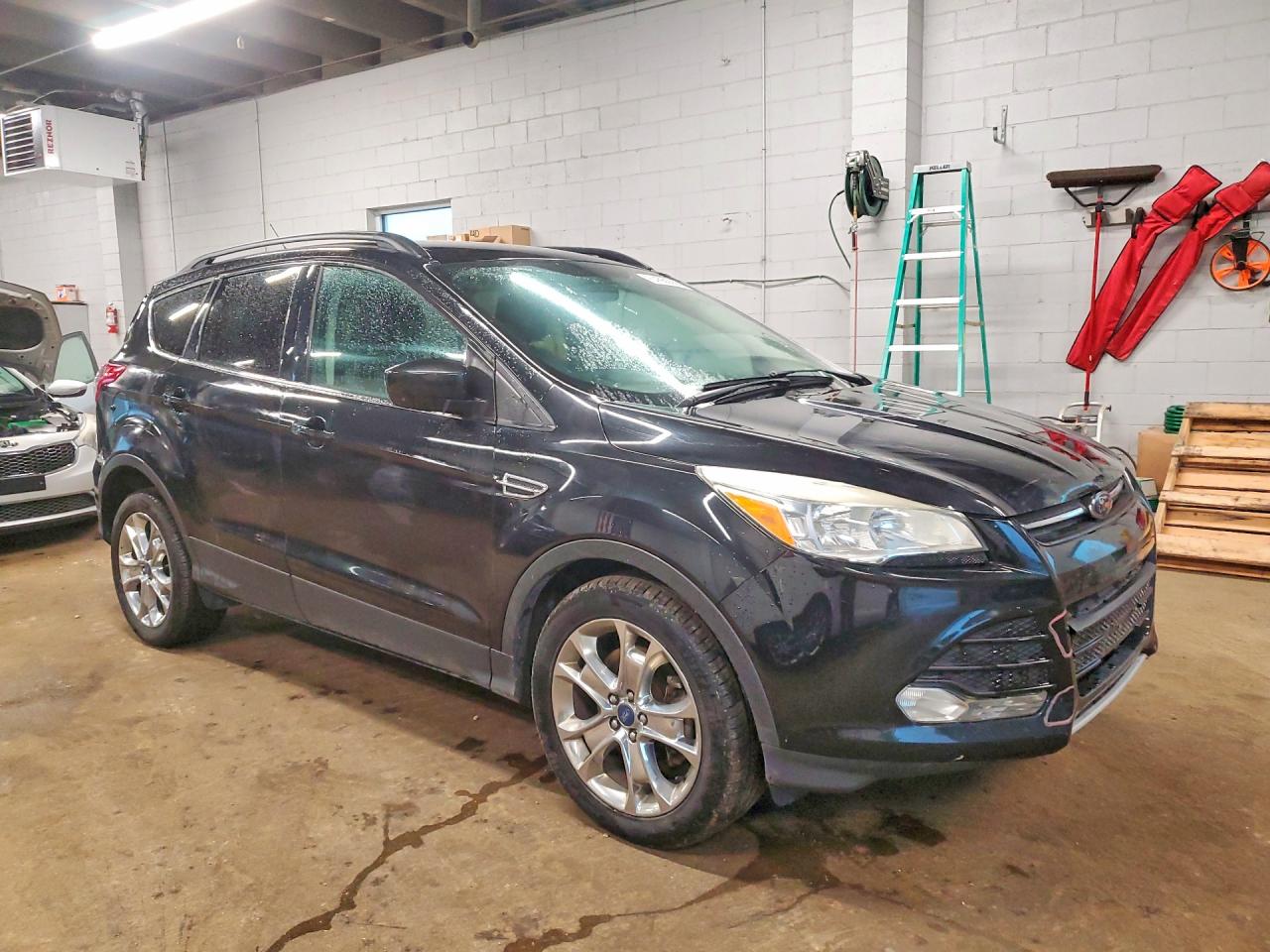 2014 Ford Escape Se Black vin: 1FMCU9G91EUA77434