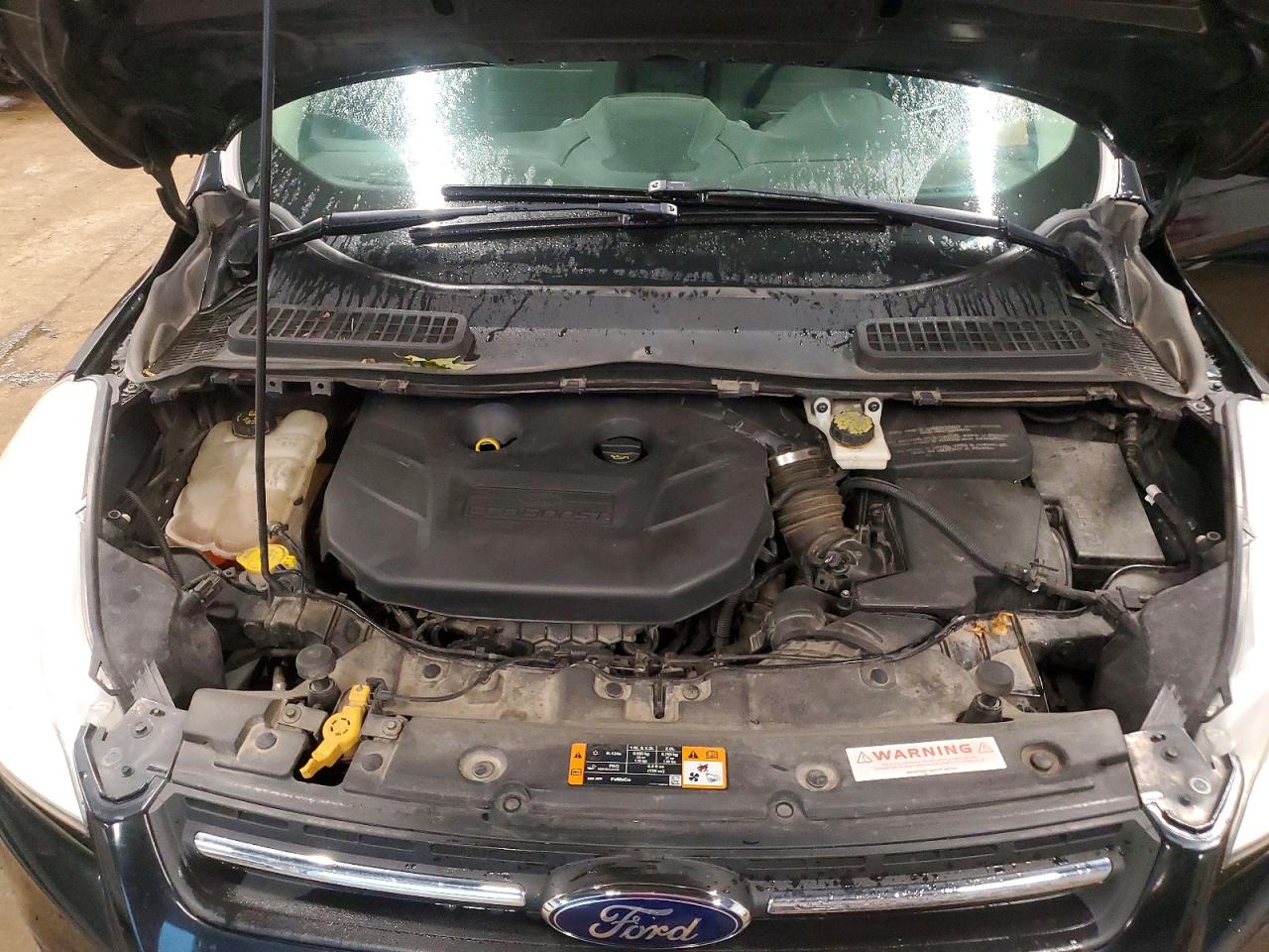2014 Ford Escape Se Black vin: 1FMCU9G91EUA77434