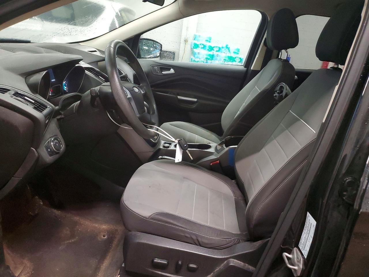 2014 Ford Escape Se Black vin: 1FMCU9G91EUA77434