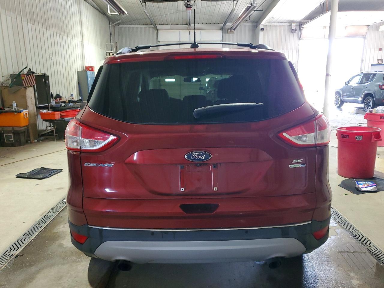 2014 Ford Escape Se Red vin: 1FMCU9G91EUB75220