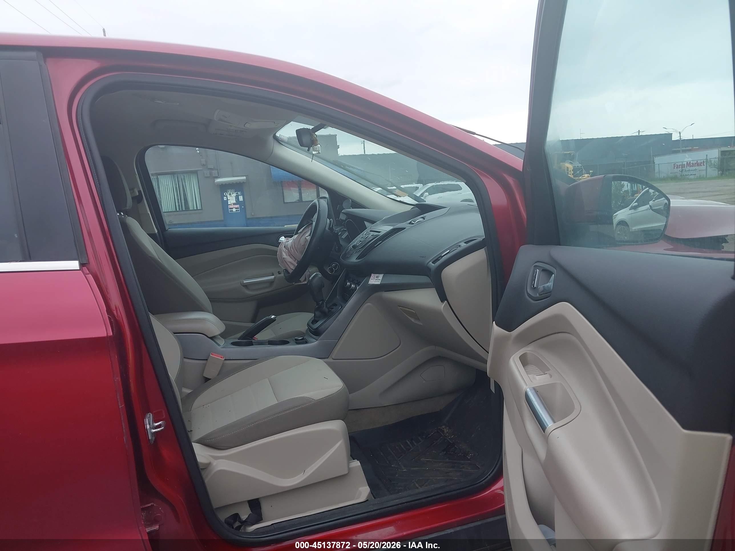 2014 Ford Escape Se Красный vin: 1FMCU9G91EUC24917