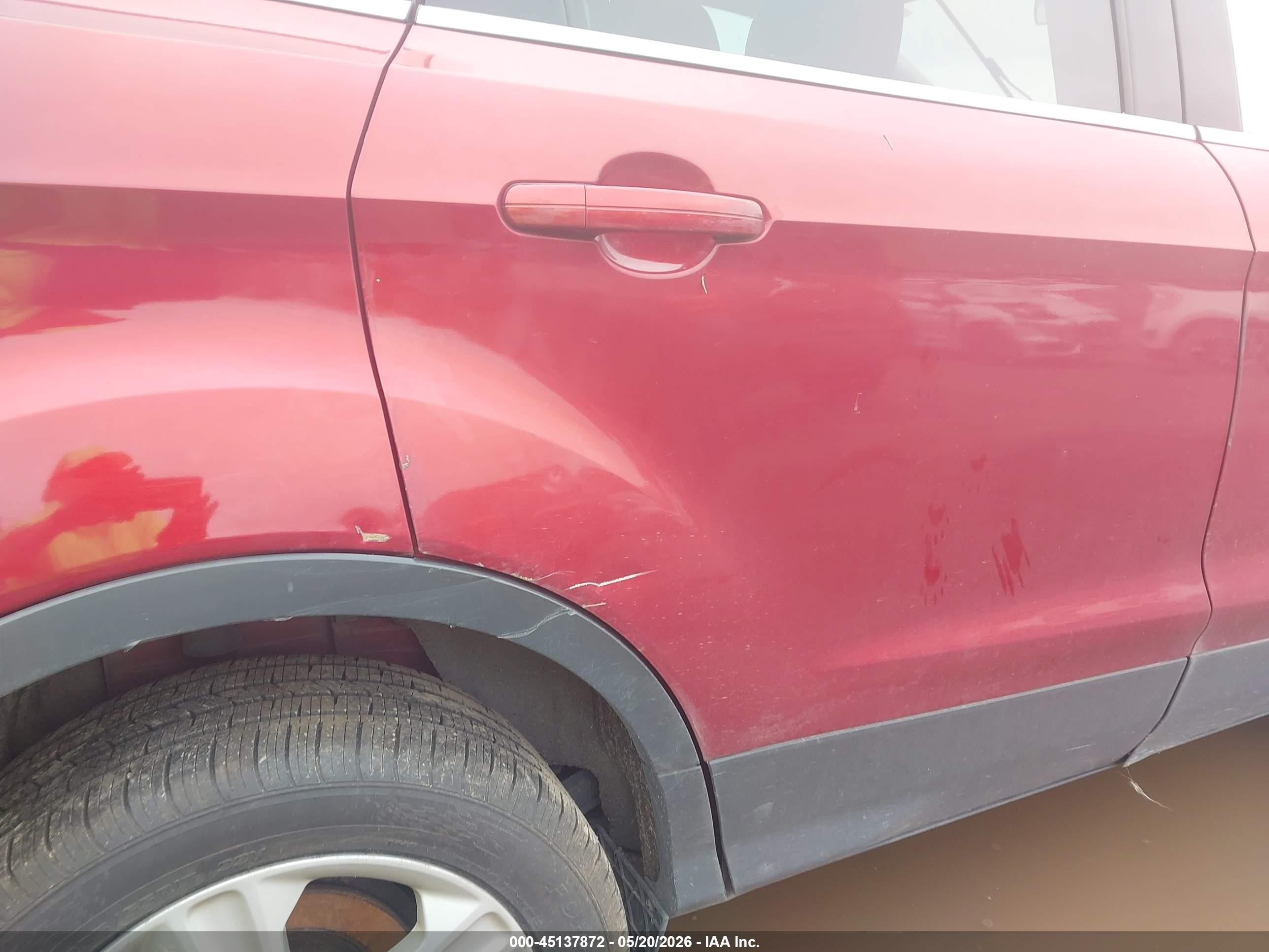 2014 Ford Escape Se Красный vin: 1FMCU9G91EUC24917