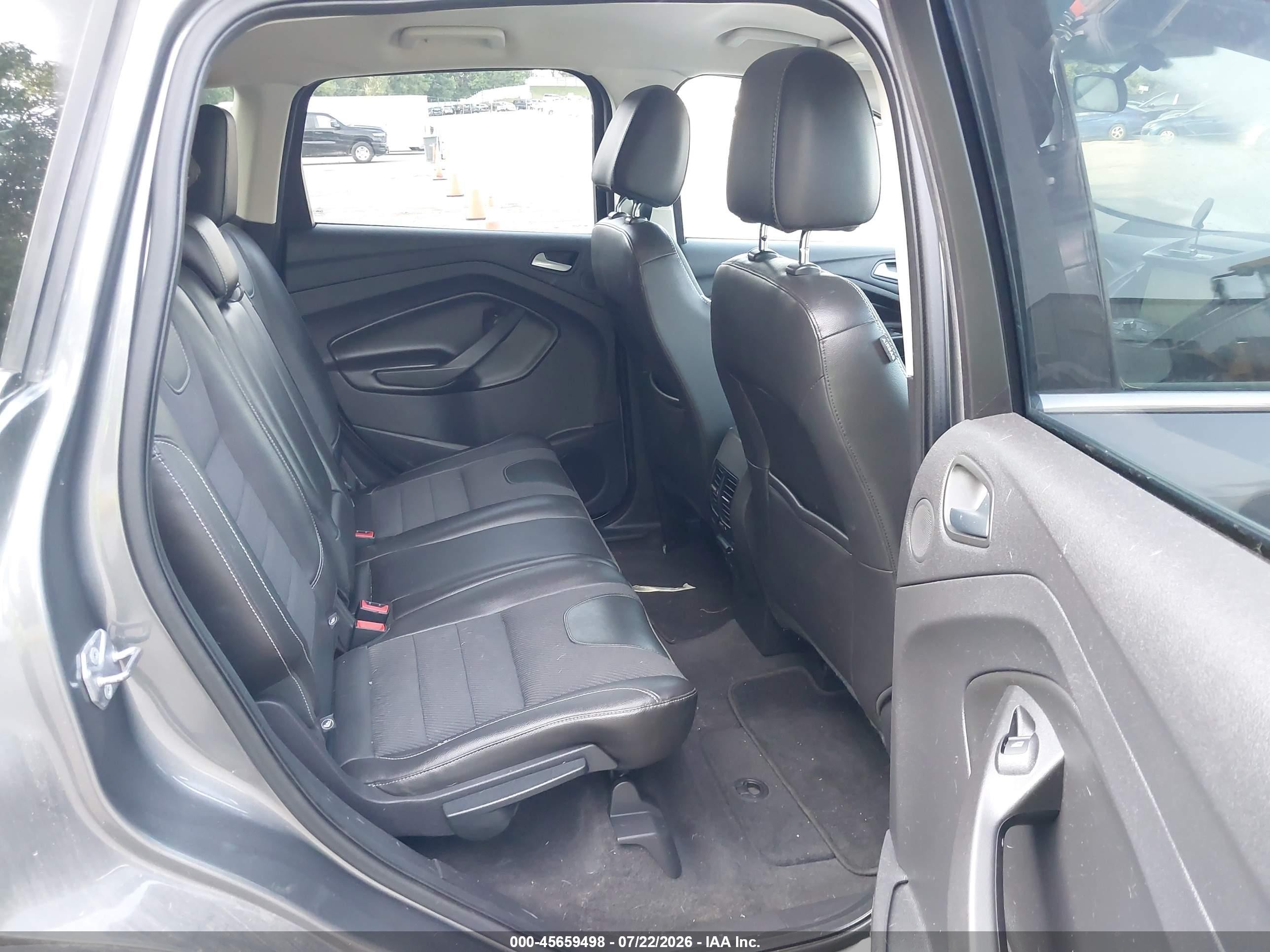 2014 Ford Escape Se Серый vin: 1FMCU9G91EUC28742