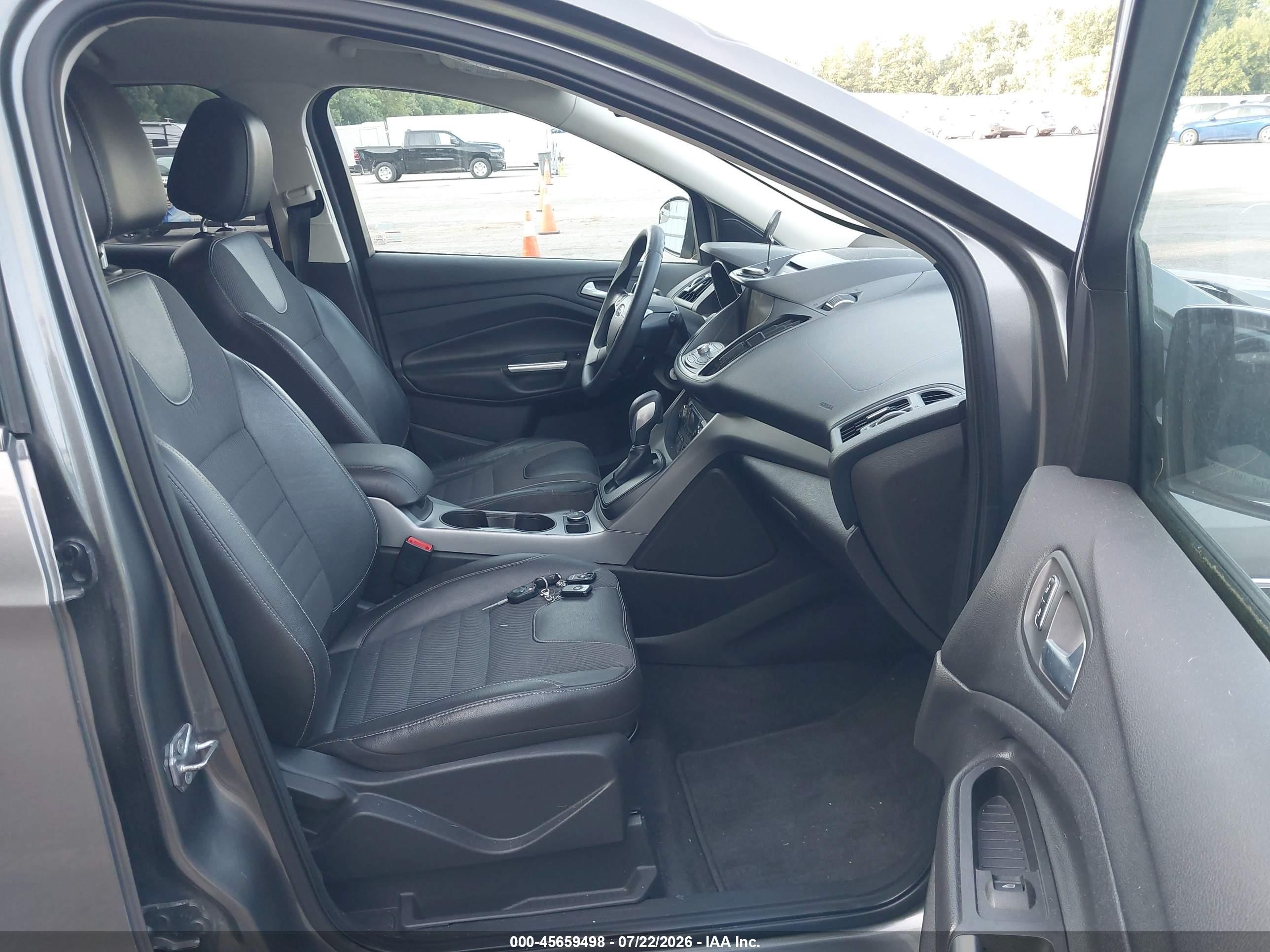 2014 Ford Escape Se Серый vin: 1FMCU9G91EUC28742