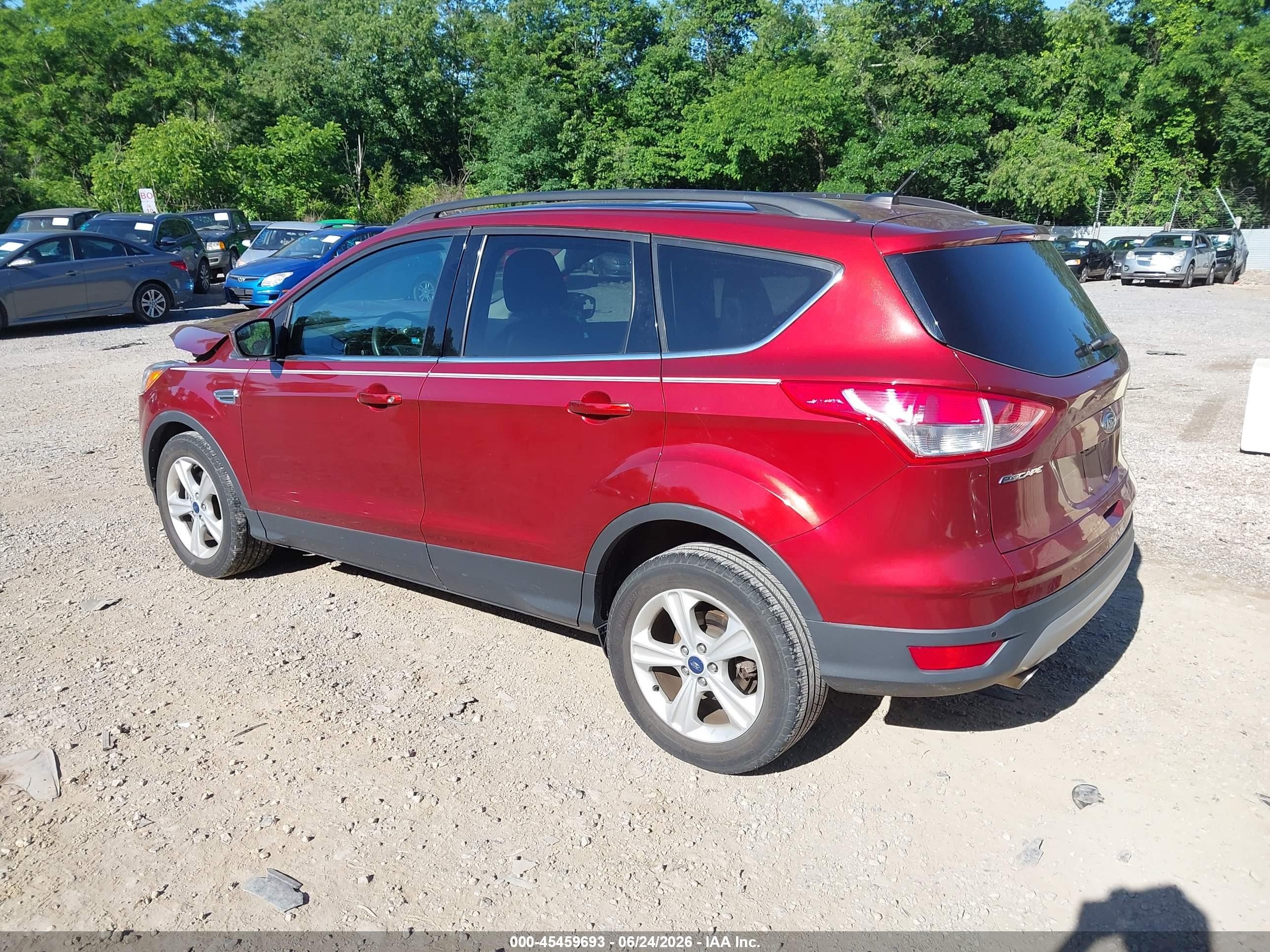 2014 Ford Escape Se Красный vin: 1FMCU9G91EUC65872