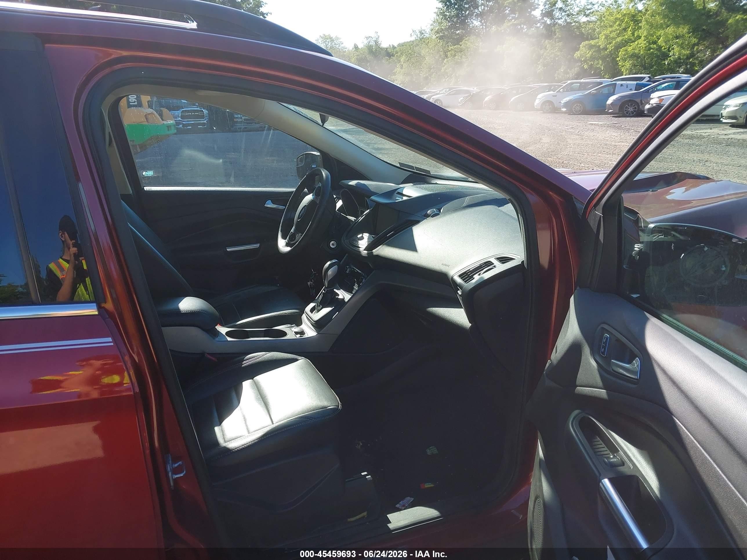 2014 Ford Escape Se Красный vin: 1FMCU9G91EUC65872