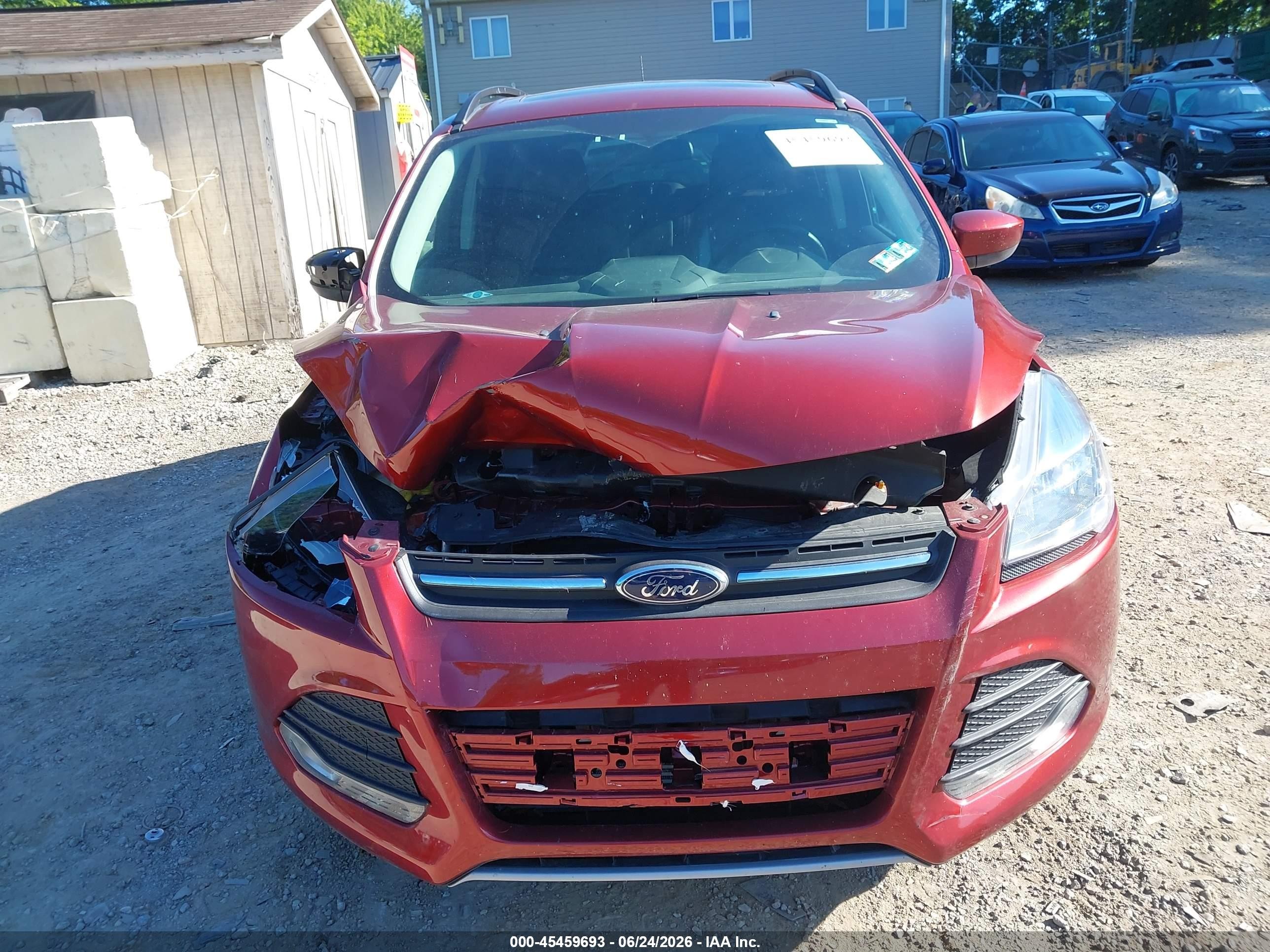 2014 Ford Escape Se Красный vin: 1FMCU9G91EUC65872
