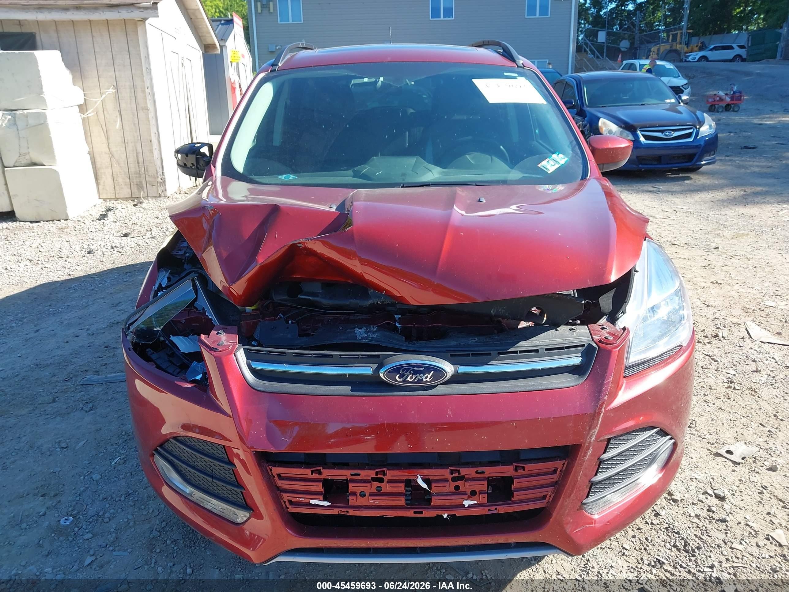 2014 Ford Escape Se Красный vin: 1FMCU9G91EUC65872