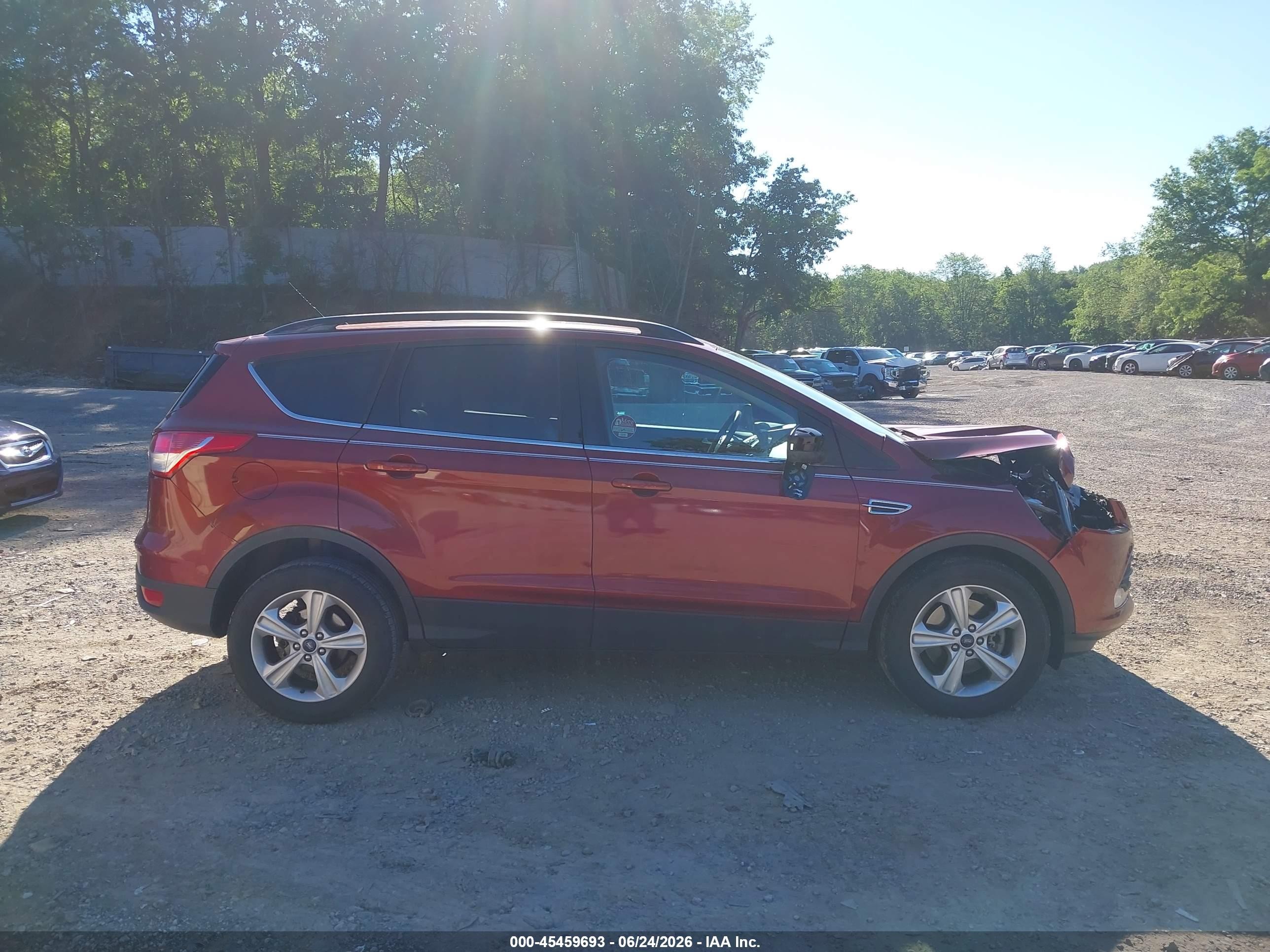 2014 Ford Escape Se Красный vin: 1FMCU9G91EUC65872