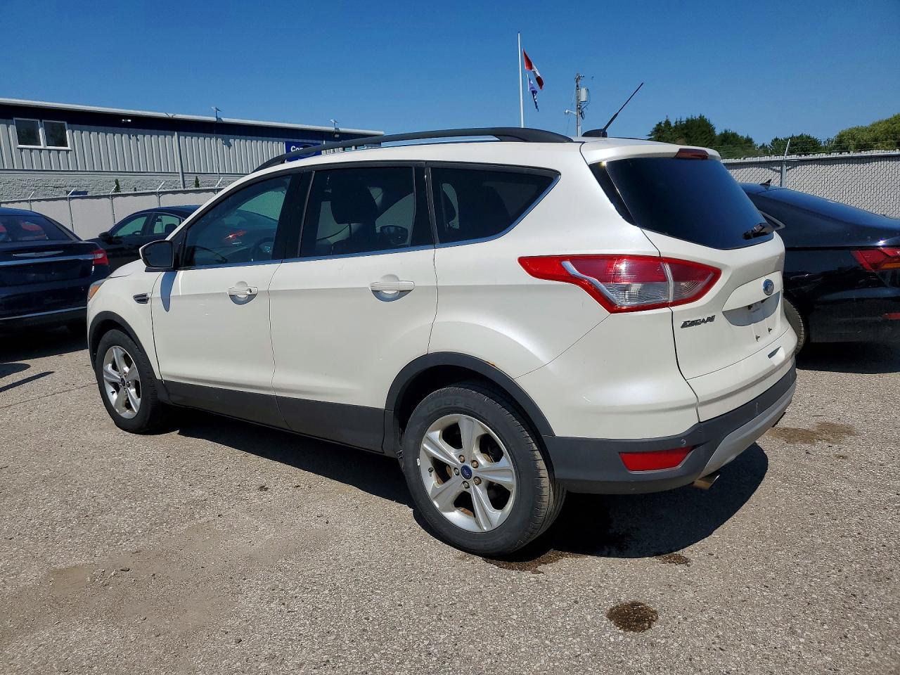 2014 Ford Escape Se White vin: 1FMCU9G91EUD11586