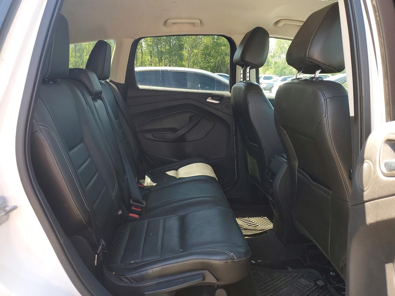 2014 Ford Escape Se White vin: 1FMCU9G91EUD11586