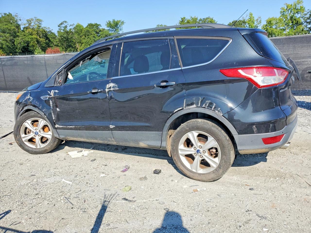 2014 Ford Escape Se Black vin: 1FMCU9G91EUD33152