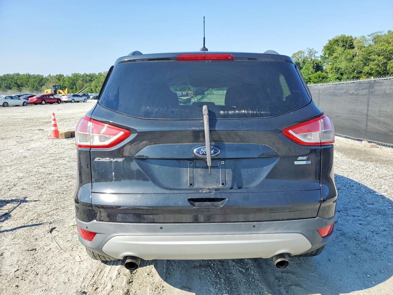 2014 Ford Escape Se Black vin: 1FMCU9G91EUD33152