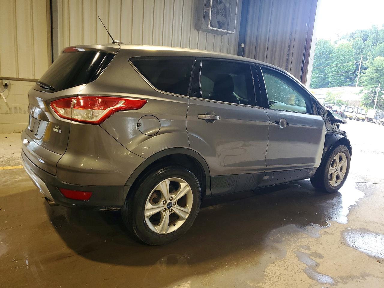 2014 Ford Escape Se Gray vin: 1FMCU9G91EUD64000