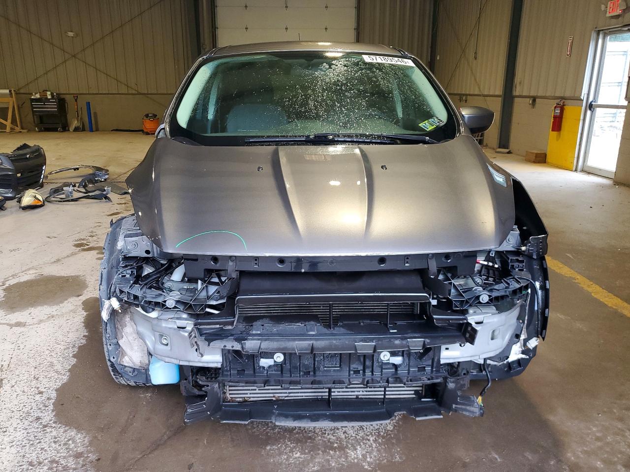 2014 Ford Escape Se Gray vin: 1FMCU9G91EUD64000