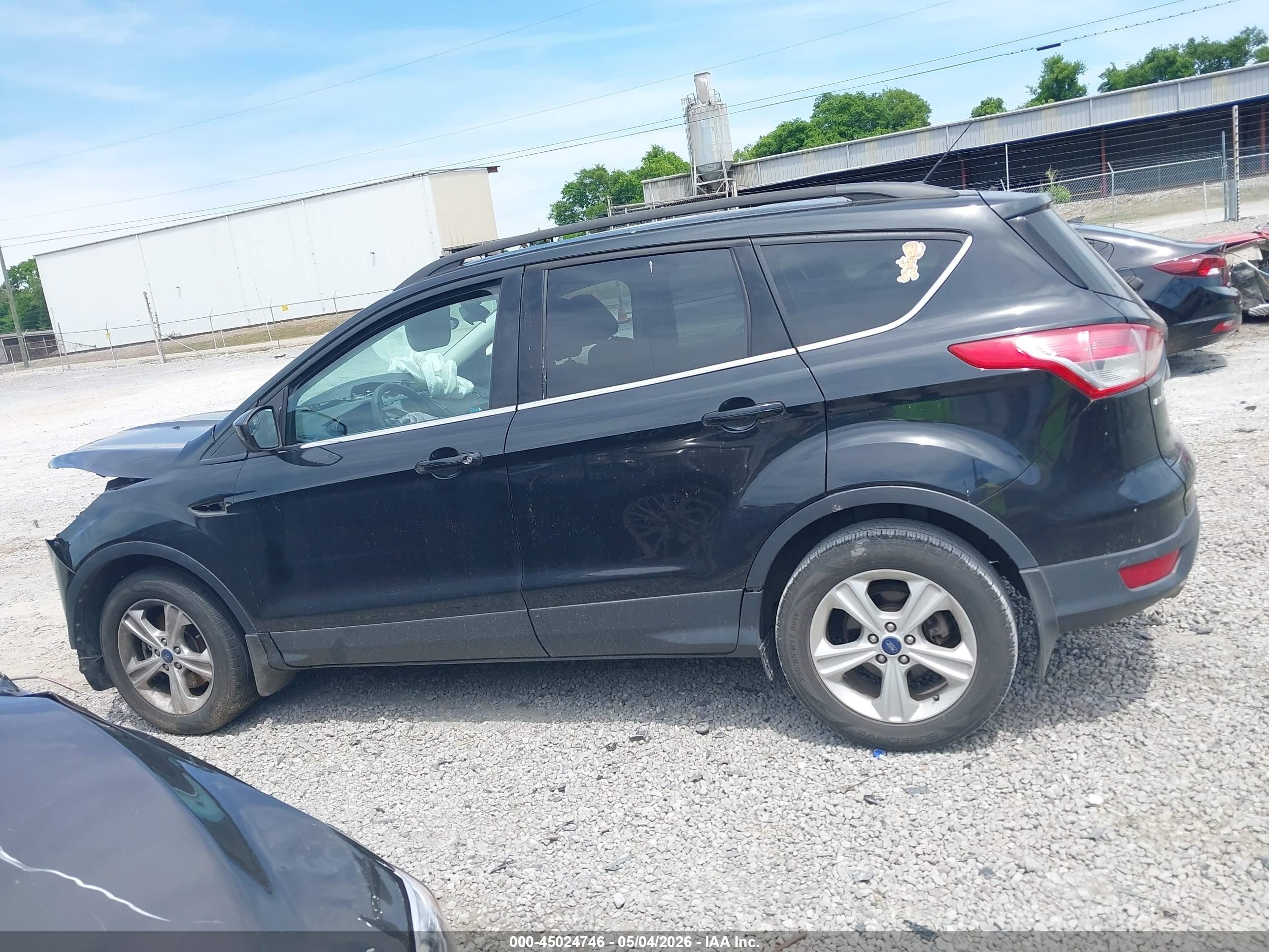2014 Ford Escape Se Black vin: 1FMCU9G91EUE22283