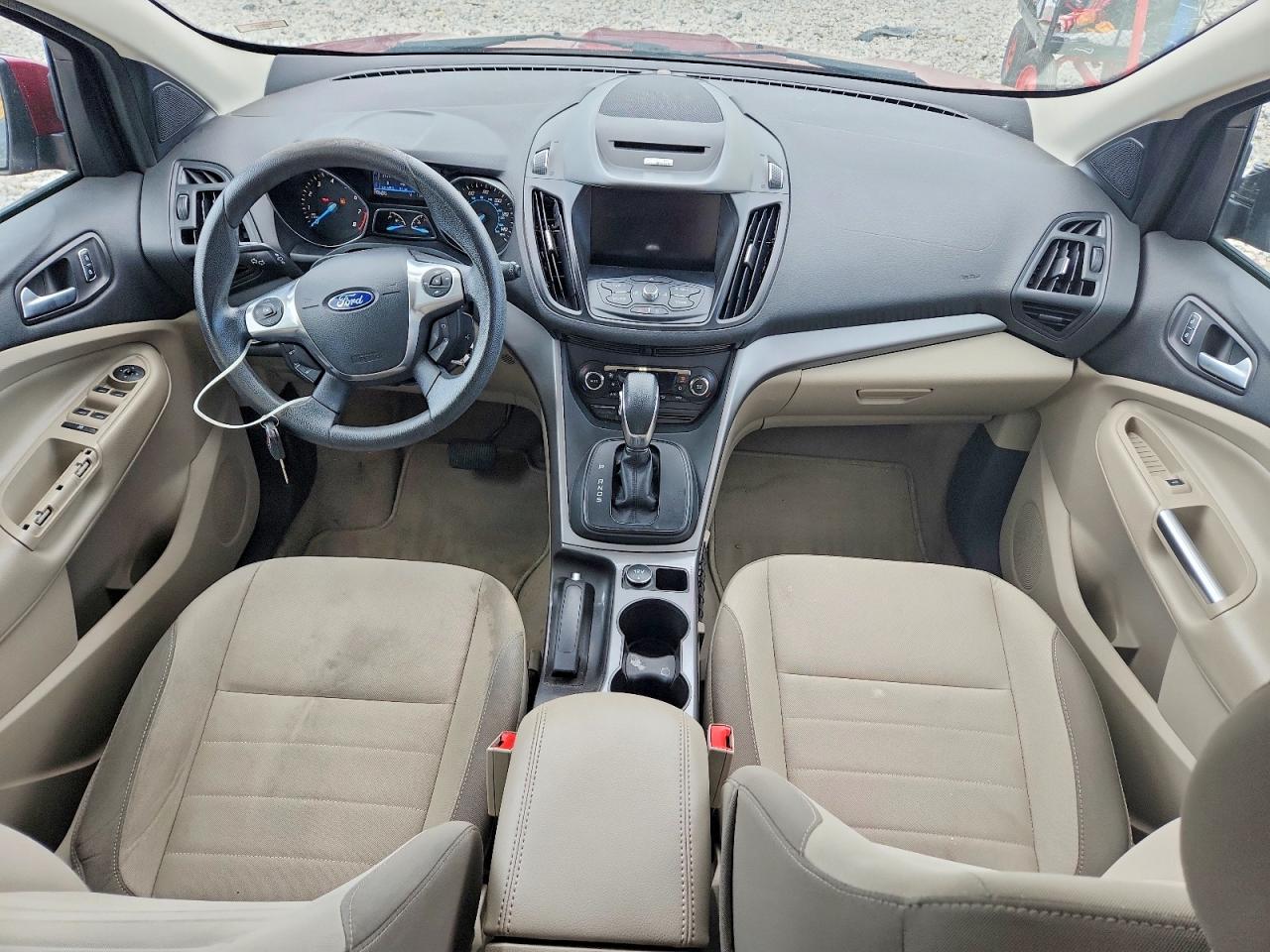 2014 Ford Escape Se Red vin: 1FMCU9G91EUE26284
