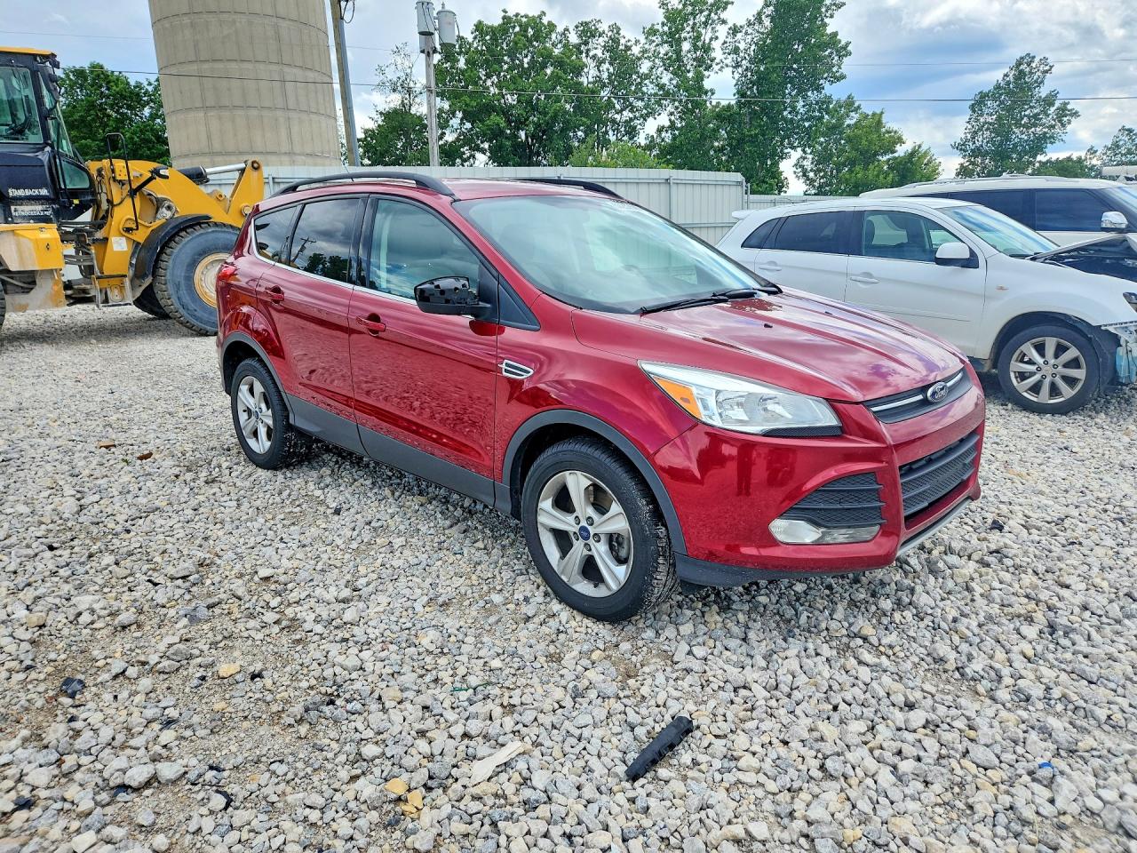2014 Ford Escape Se Red vin: 1FMCU9G91EUE26284