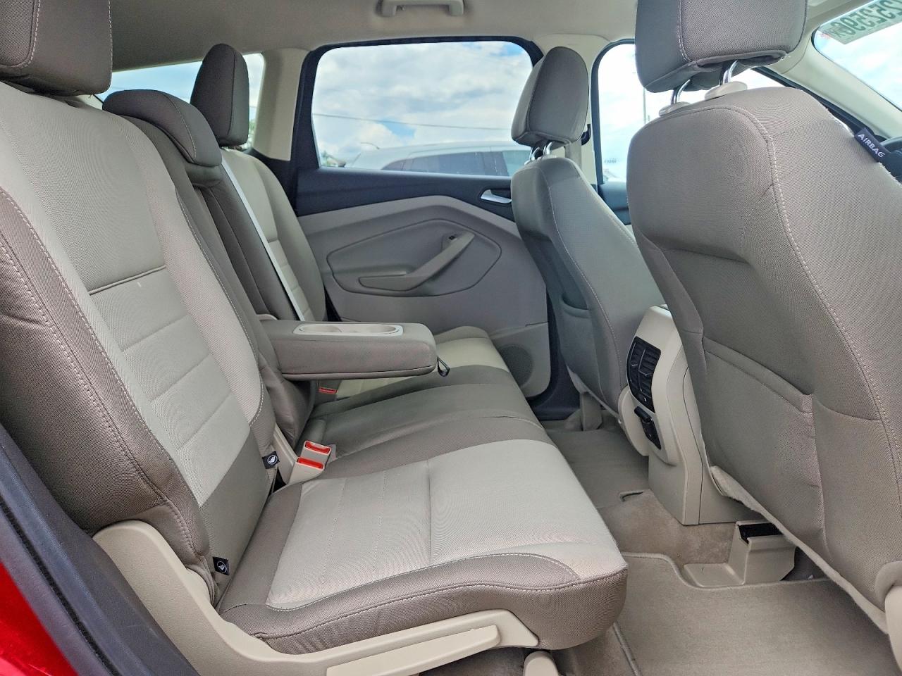 2014 Ford Escape Se Red vin: 1FMCU9G91EUE26284