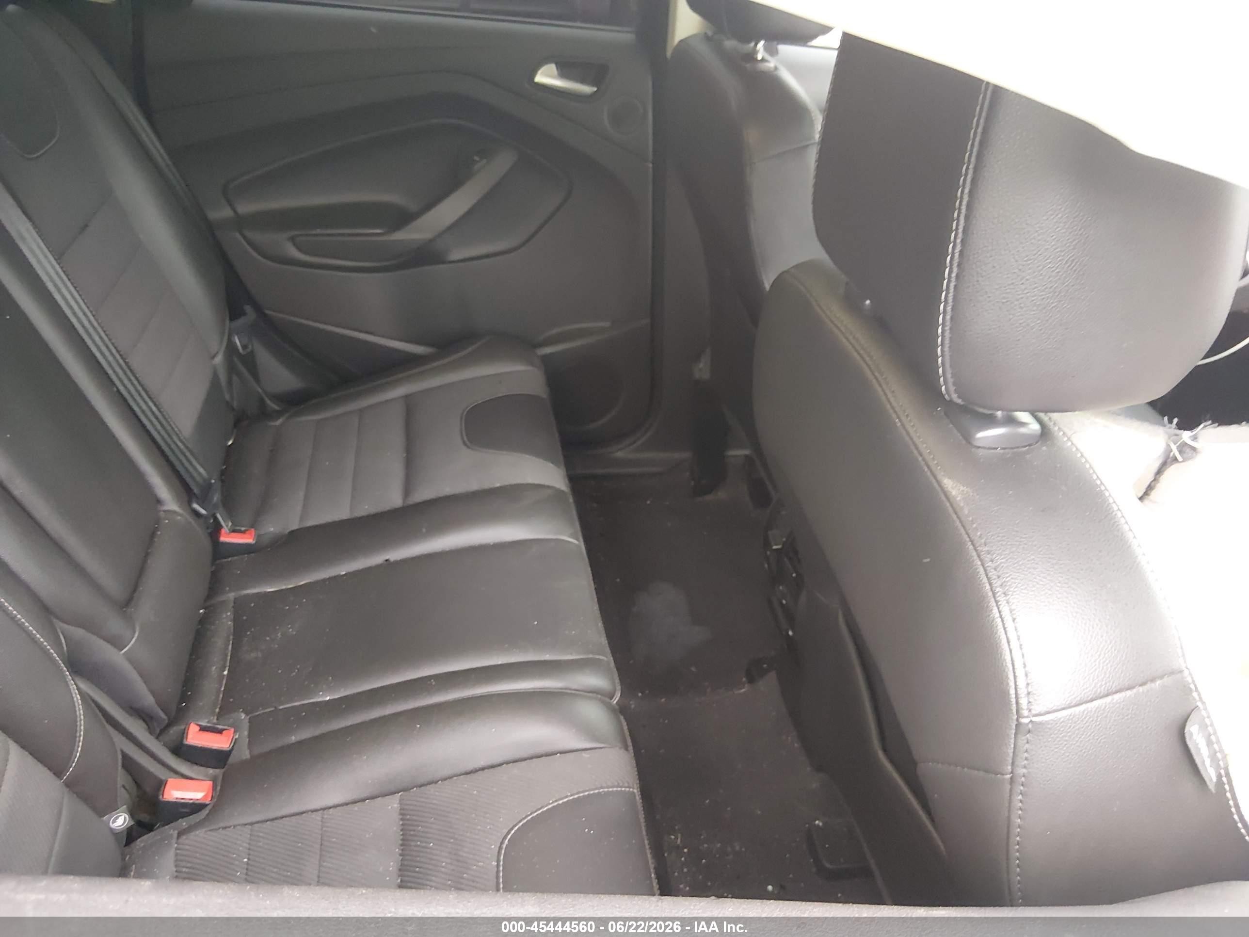 2015 Ford Escape Se Black vin: 1FMCU9G91FUA21415