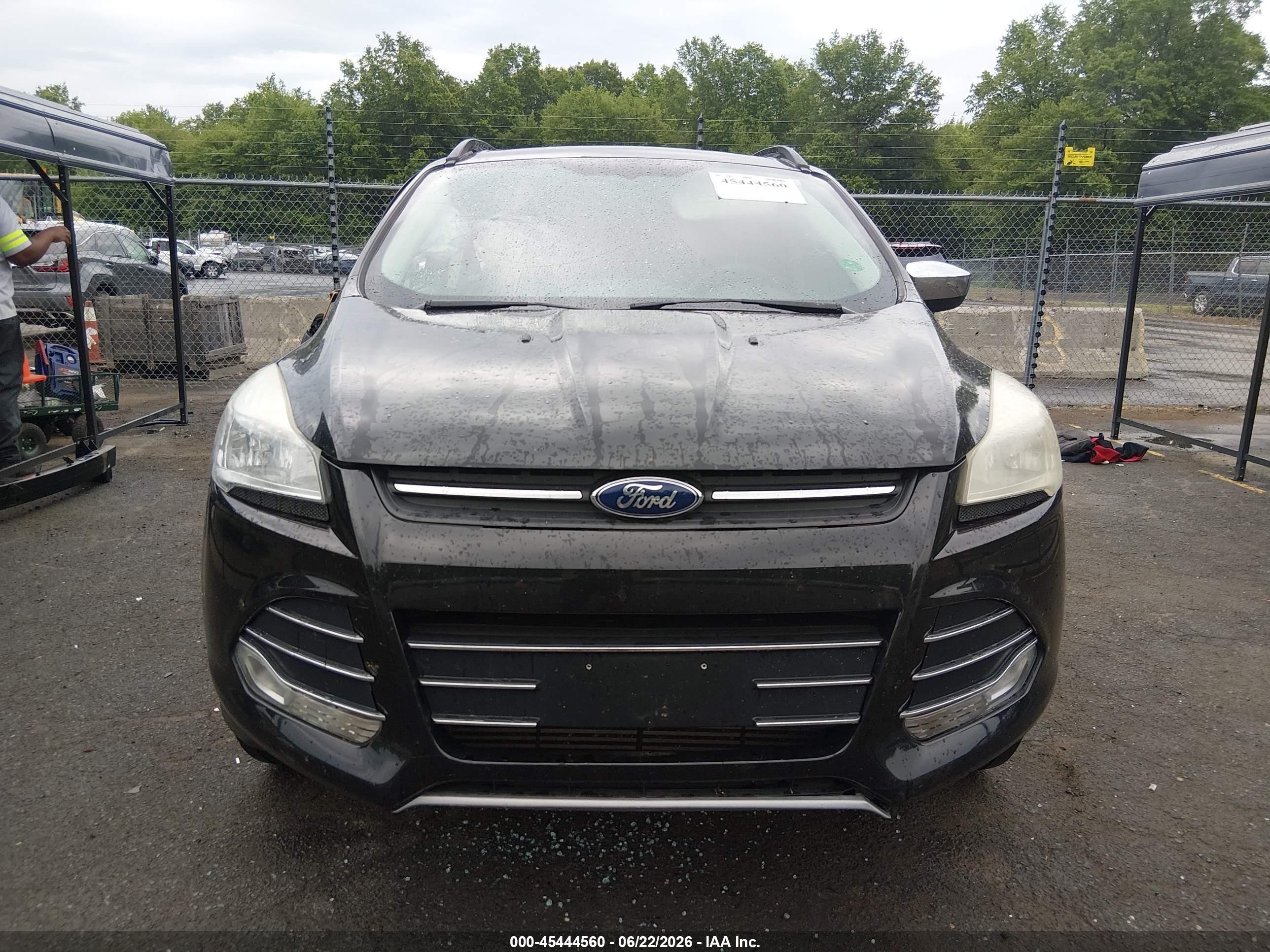 2015 Ford Escape Se Black vin: 1FMCU9G91FUA21415