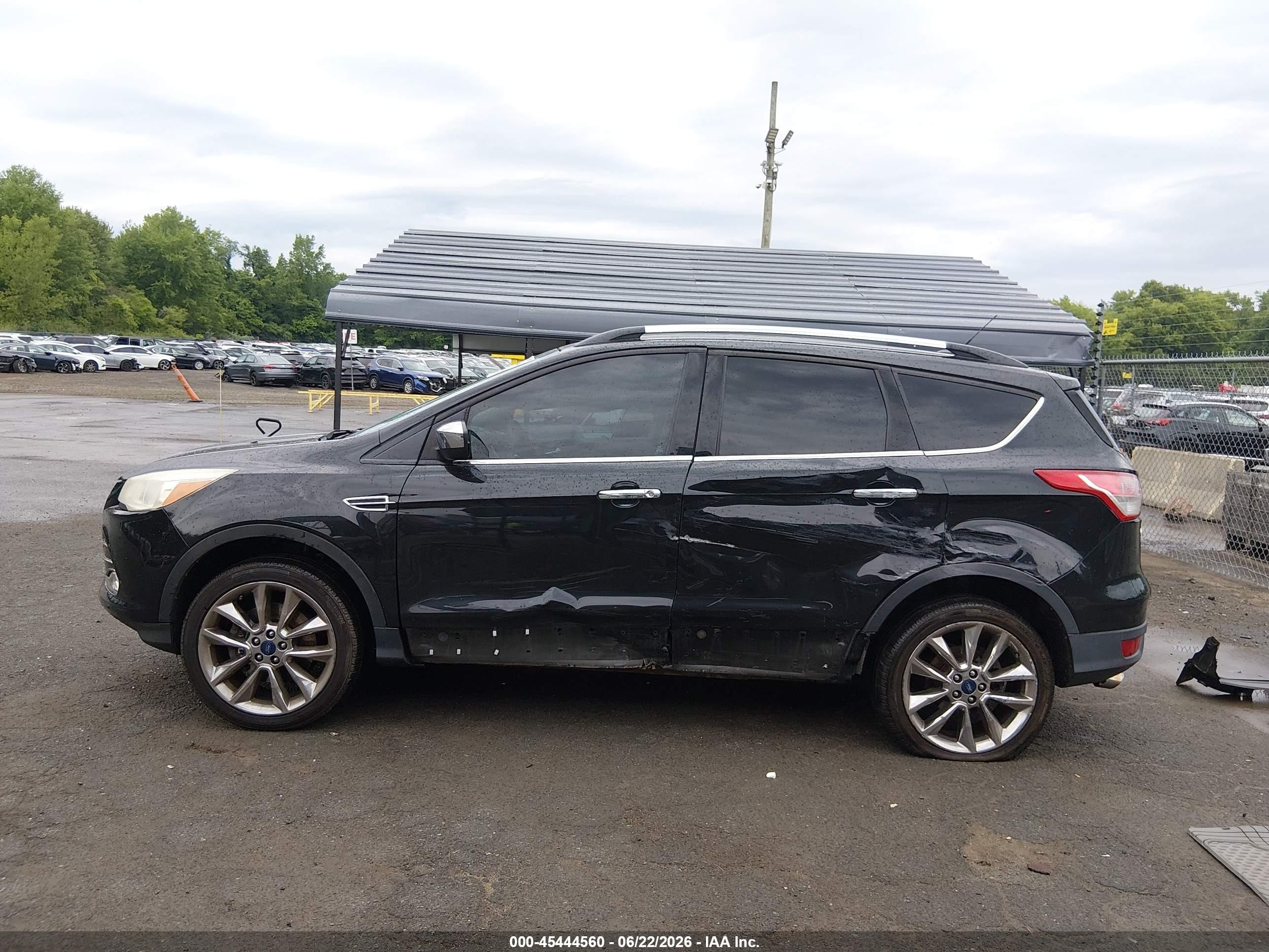 2015 Ford Escape Se Black vin: 1FMCU9G91FUA21415