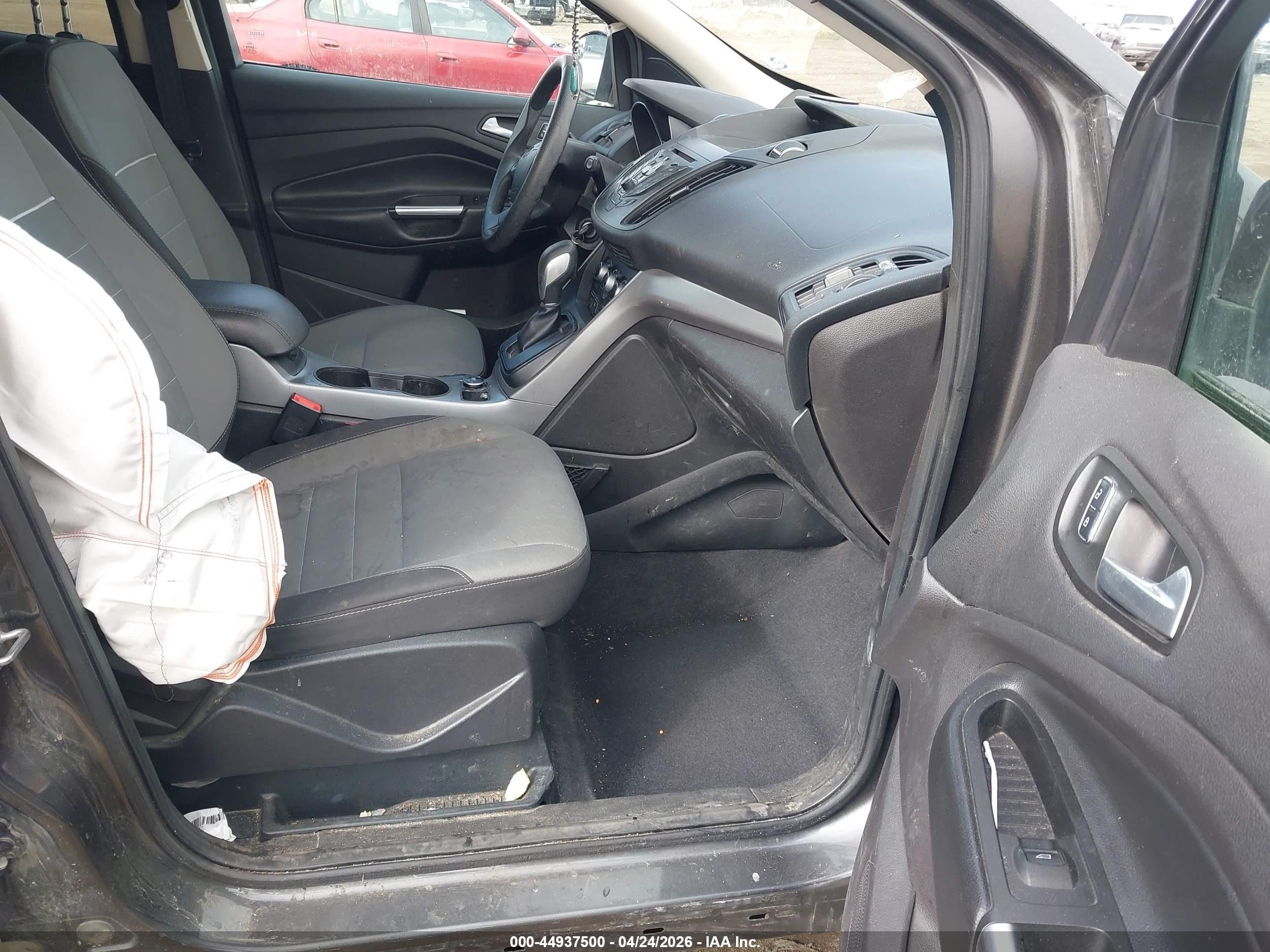 2015 Ford Escape Se Gray vin: 1FMCU9G91FUA62241