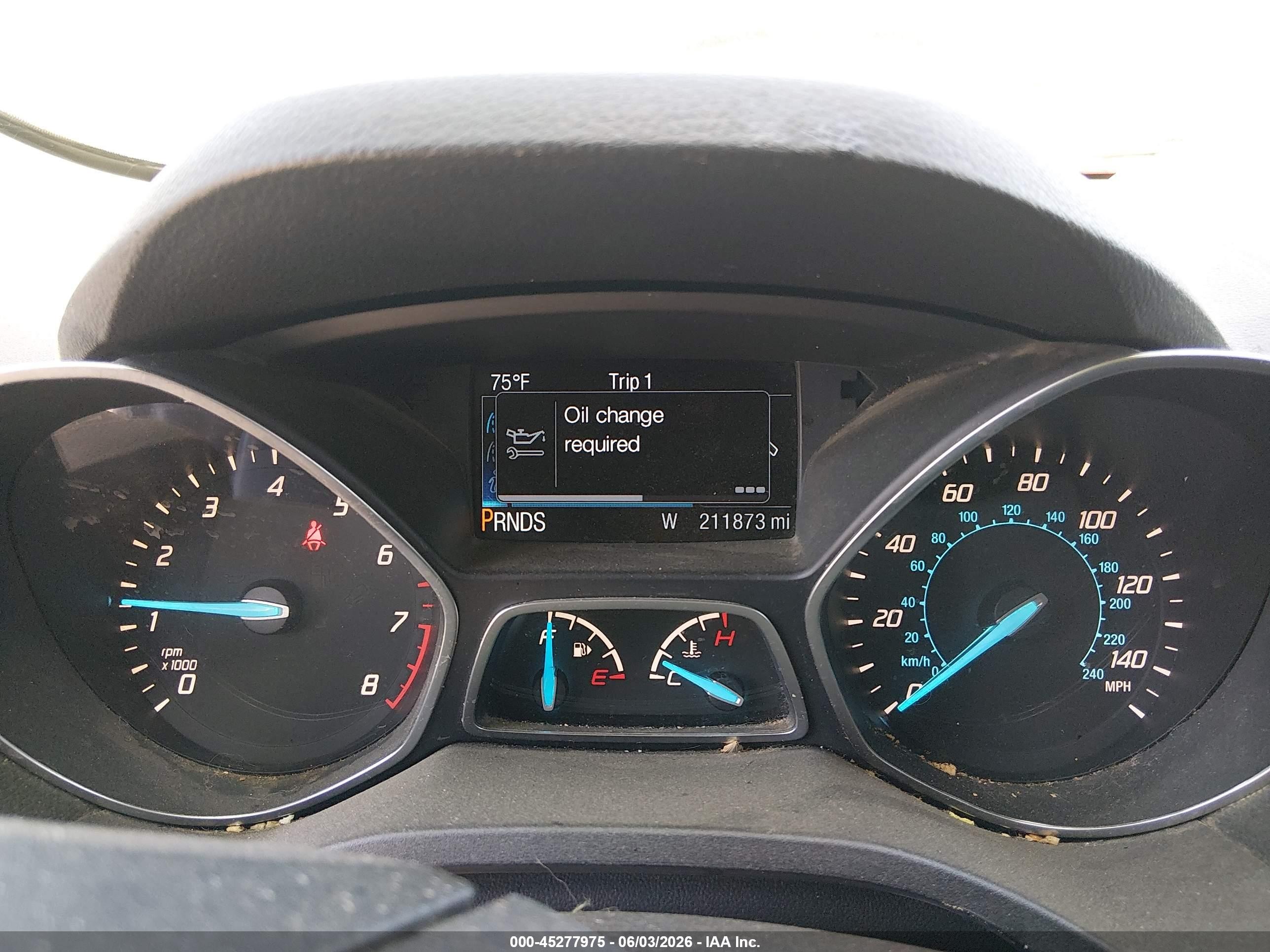 2015 Ford Escape Se White vin: 1FMCU9G91FUB48777