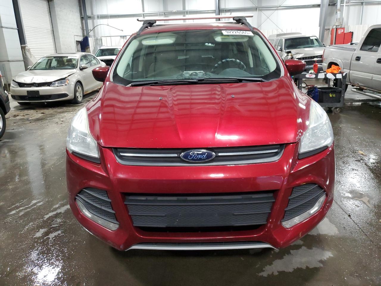 2015 Ford Escape Se Red vin: 1FMCU9G91FUC21307