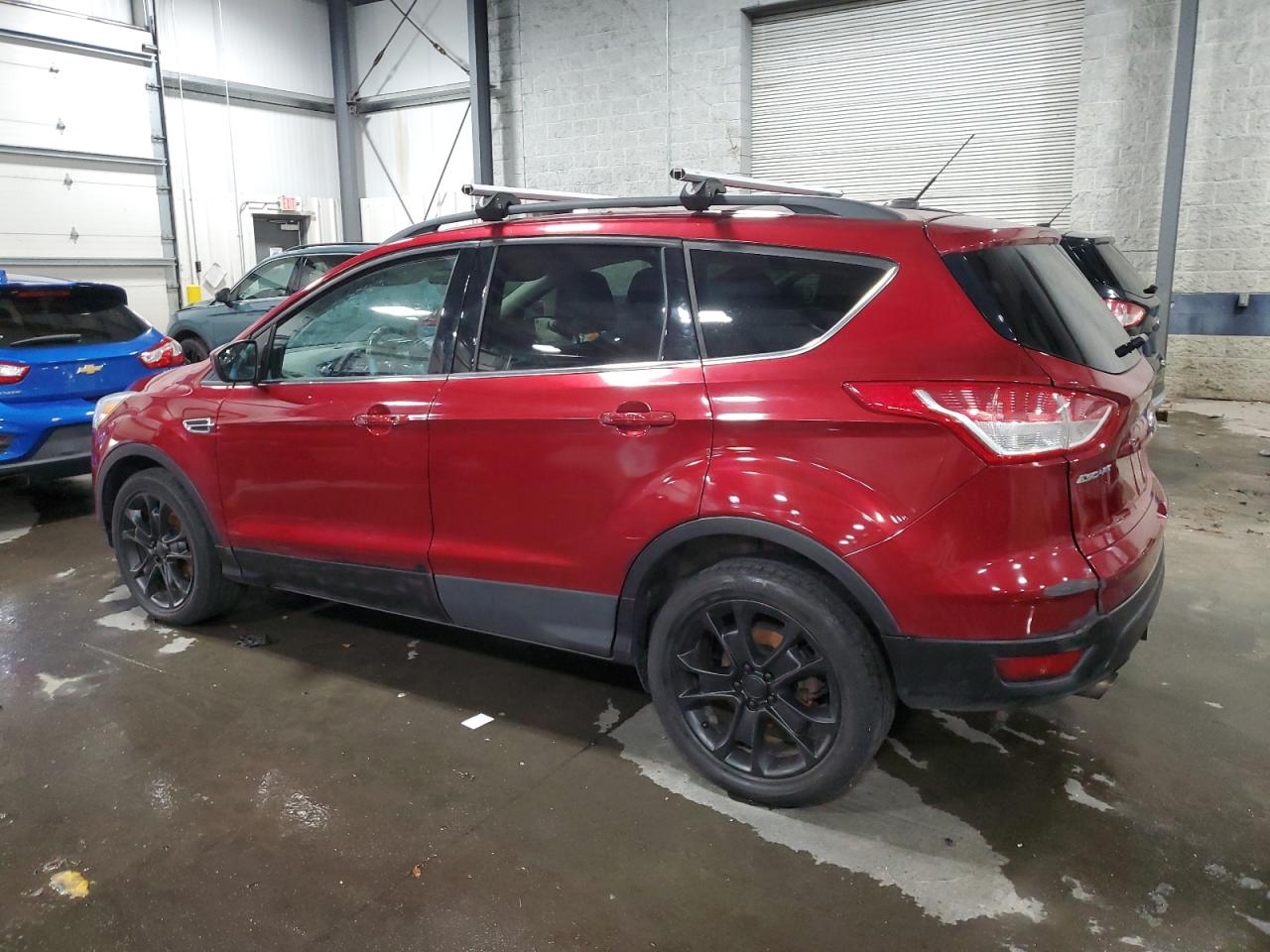 2015 Ford Escape Se Red vin: 1FMCU9G91FUC21307