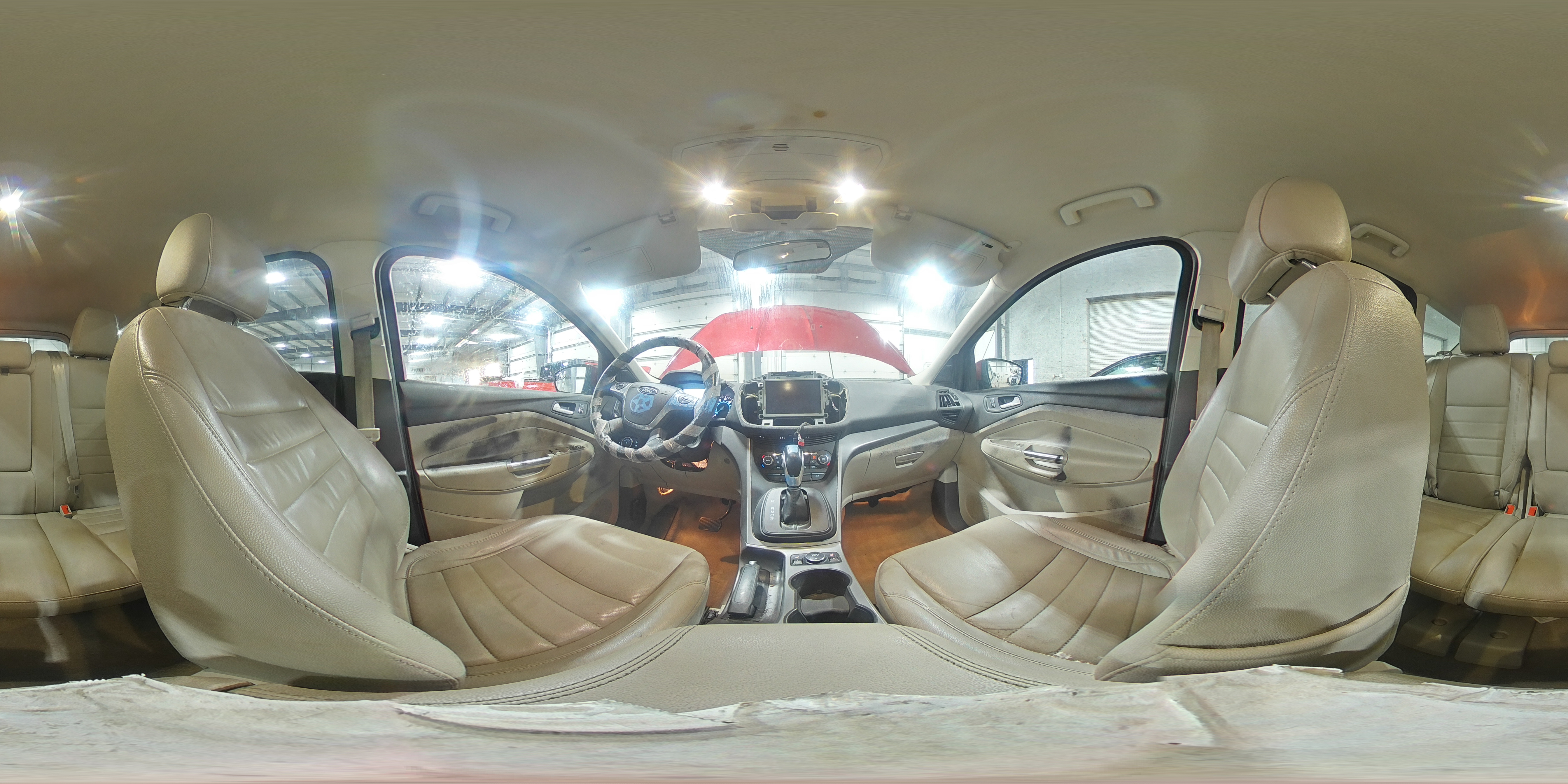 2015 Ford Escape Se Red vin: 1FMCU9G91FUC21307