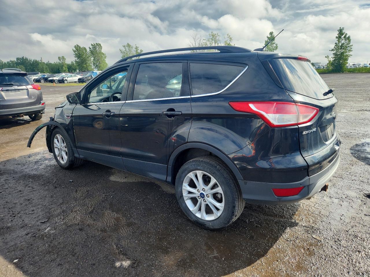 2015 Ford Escape Se Black vin: 1FMCU9G91FUC46868