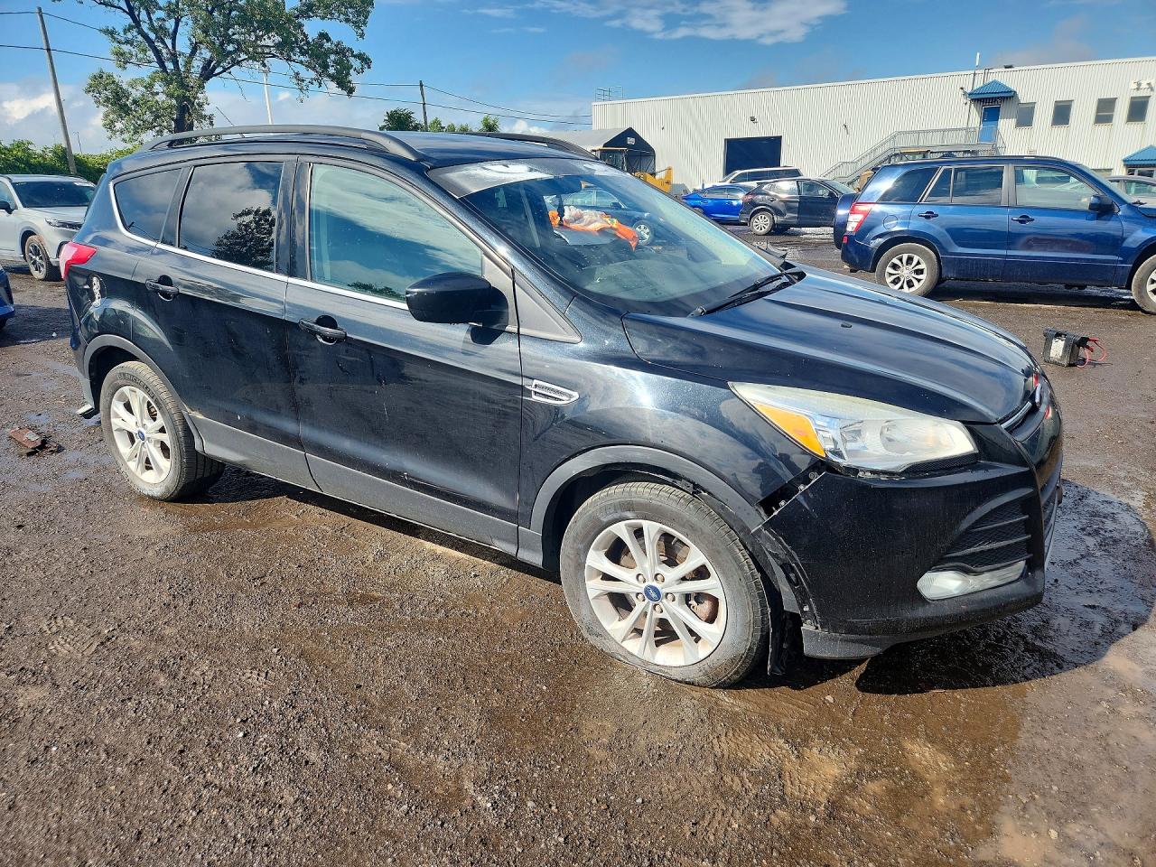 2015 Ford Escape Se Black vin: 1FMCU9G91FUC46868