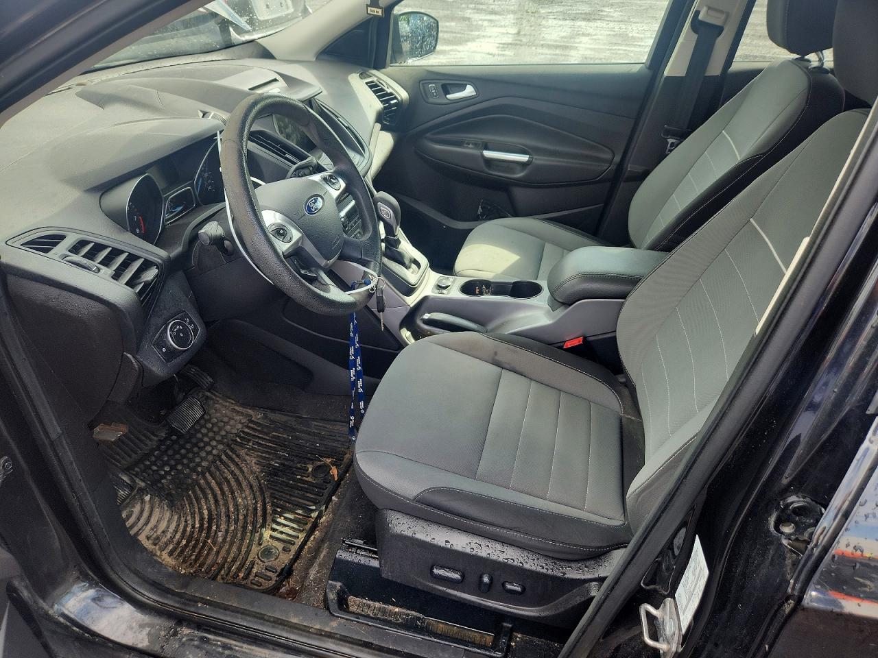 2015 Ford Escape Se Black vin: 1FMCU9G91FUC46868